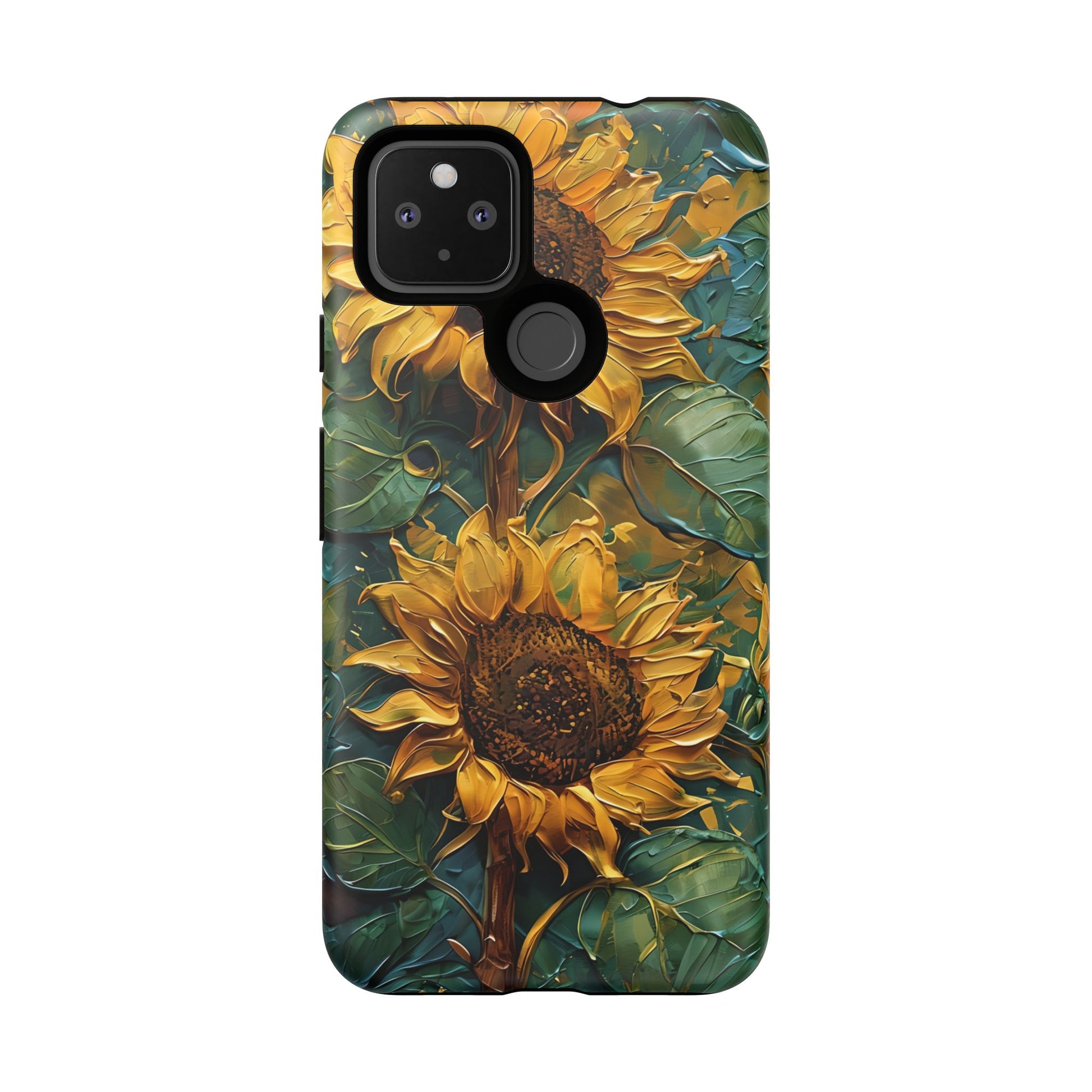 Sunflower Tough Phone Case - Floral Protection, Gift for Nature Lovers, Customizable, Summer Vibes, Eco-Friendly Accessories
