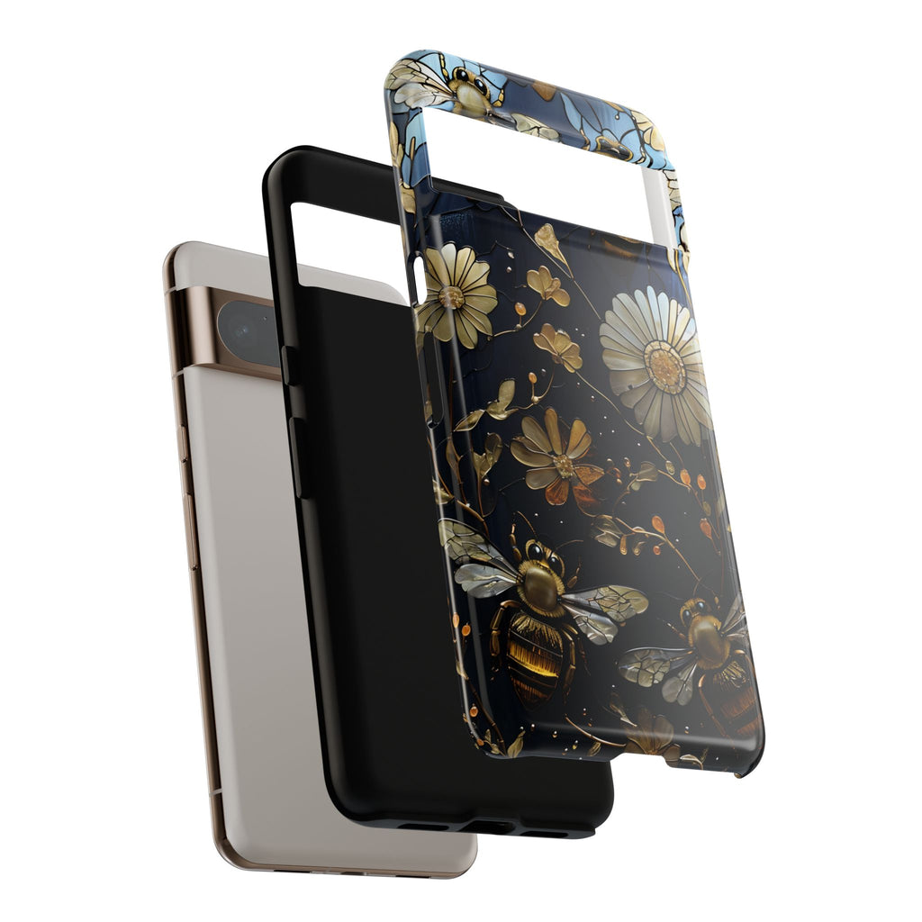 Bee & Flower Phone Cases - Tough, Stylish Protection, Gifts for Nature Lovers, Floral Phone Accessories, Cute Cases for All Ages