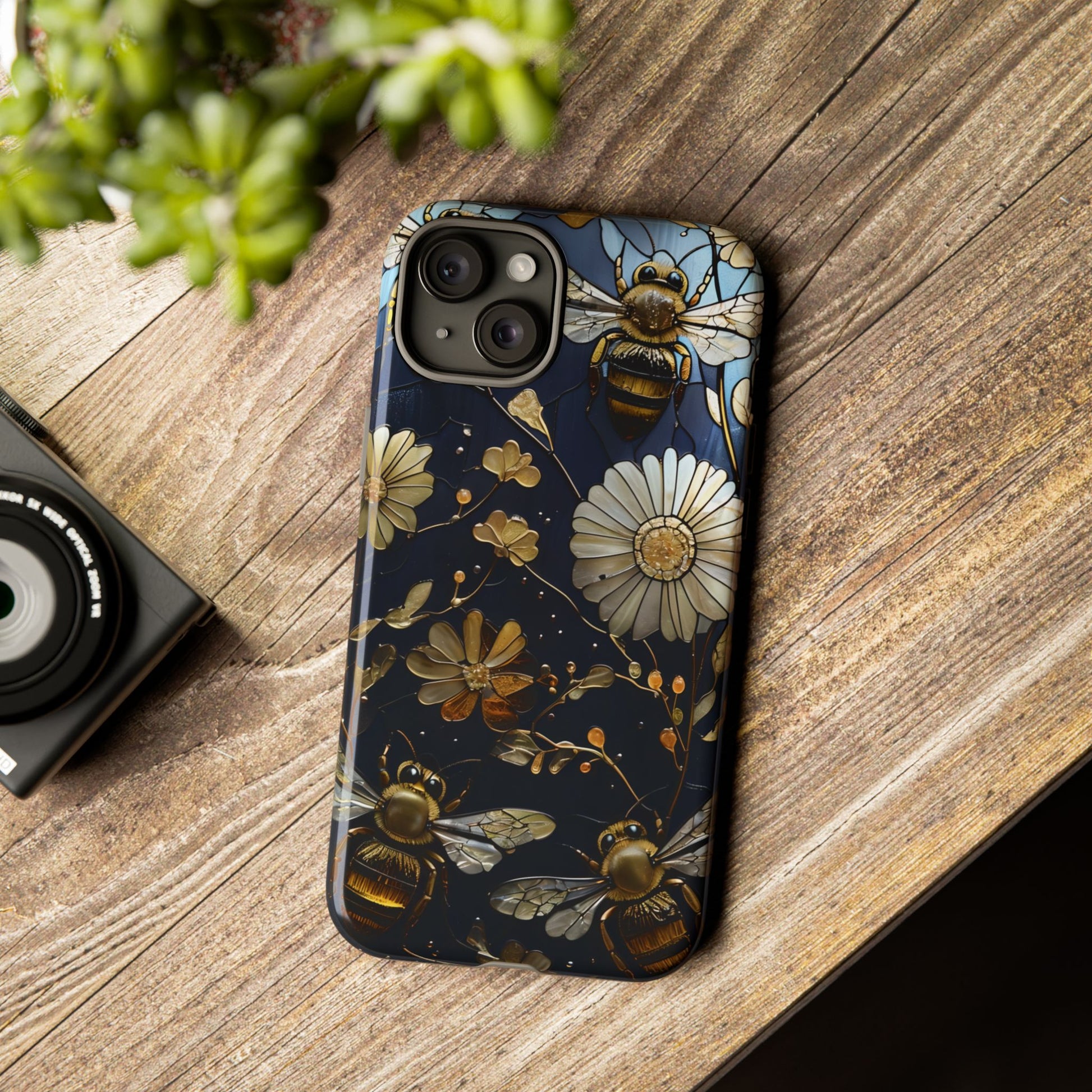 Bee & Flower Phone Cases - Tough, Stylish Protection, Gifts for Nature Lovers, Floral Phone Accessories, Cute Cases for All Ages