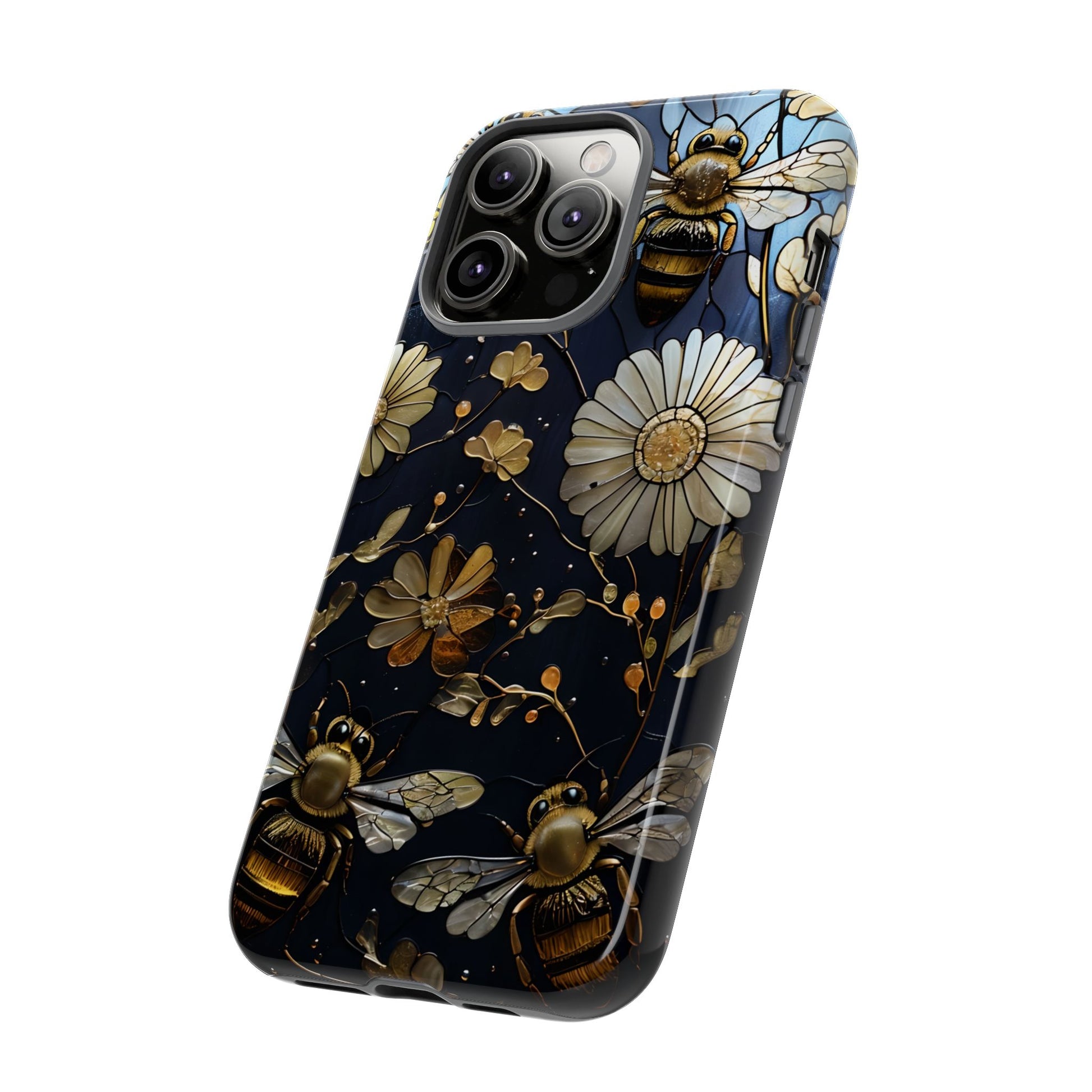 Bee & Flower Phone Cases - Tough, Stylish Protection, Gifts for Nature Lovers, Floral Phone Accessories, Cute Cases for All Ages