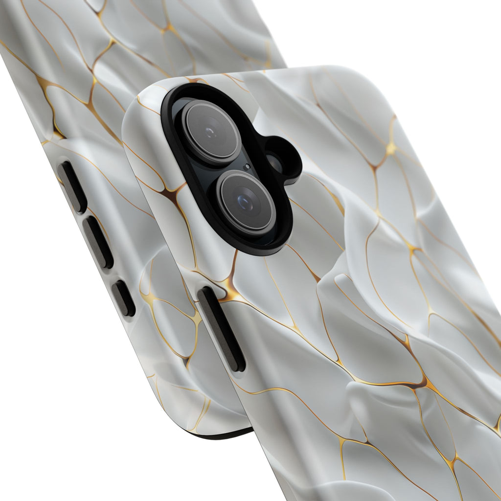 Elegant Phone Case with Golden Accents, Protective Mobile Cover, Stylish Tech Accessory, Perfect Gift for Any Occasion