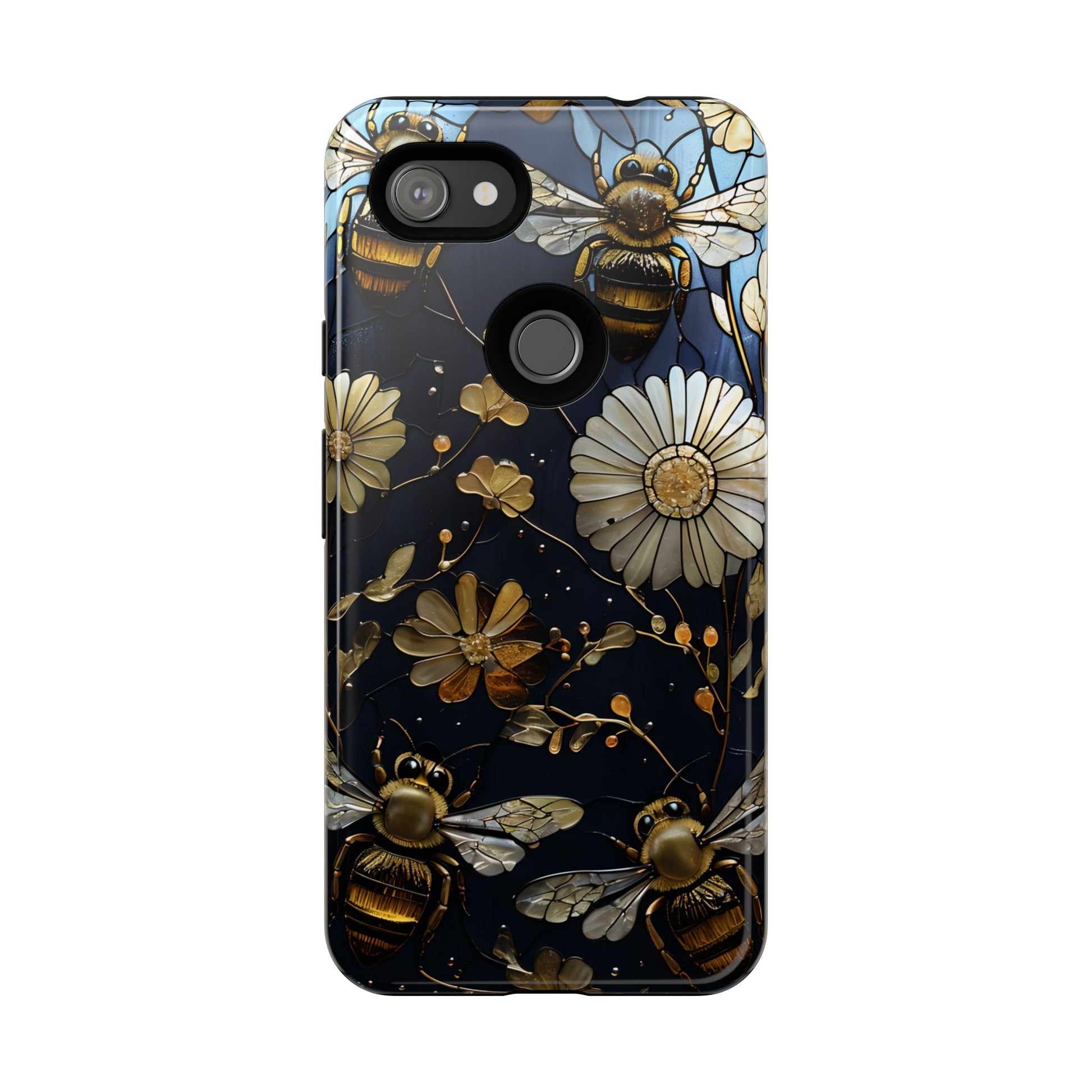 Bee & Flower Phone Cases - Tough, Stylish Protection, Gifts for Nature Lovers, Floral Phone Accessories, Cute Cases for All Ages