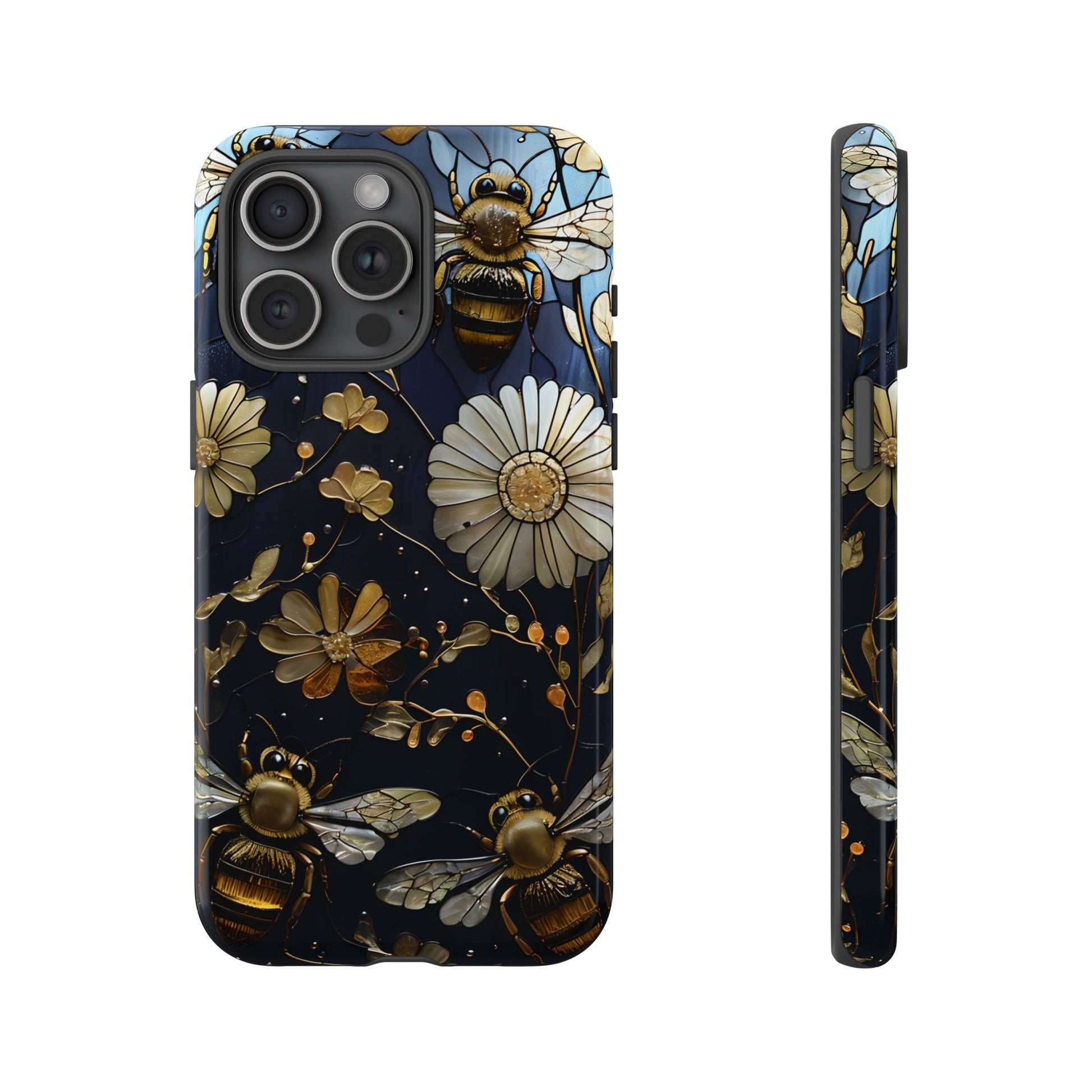 Bee & Flower Phone Cases - Tough, Stylish Protection, Gifts for Nature Lovers, Floral Phone Accessories, Cute Cases for All Ages