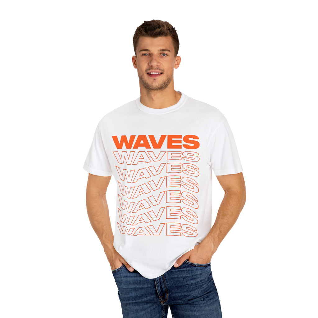 Retro Waves Unisex T-Shirt - Perfect for Beach Lovers, Summer Parties, Music Festivals, Casual Wear, Gift for Fun Seekers