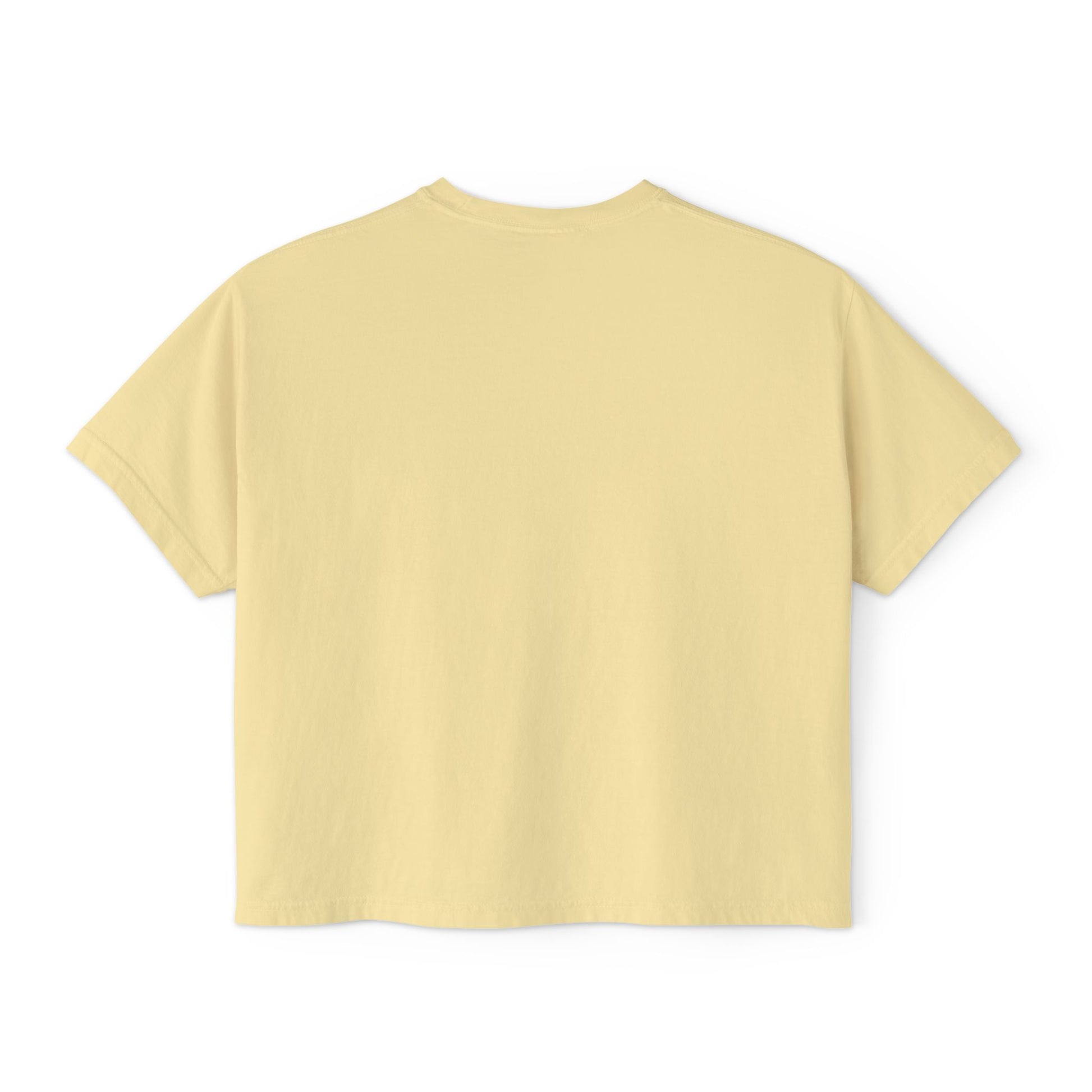 Tropical Women's Boxy Tee, Summer Vibes T-Shirt, Casual Beachwear, Gift for Her, Vacation Essentials