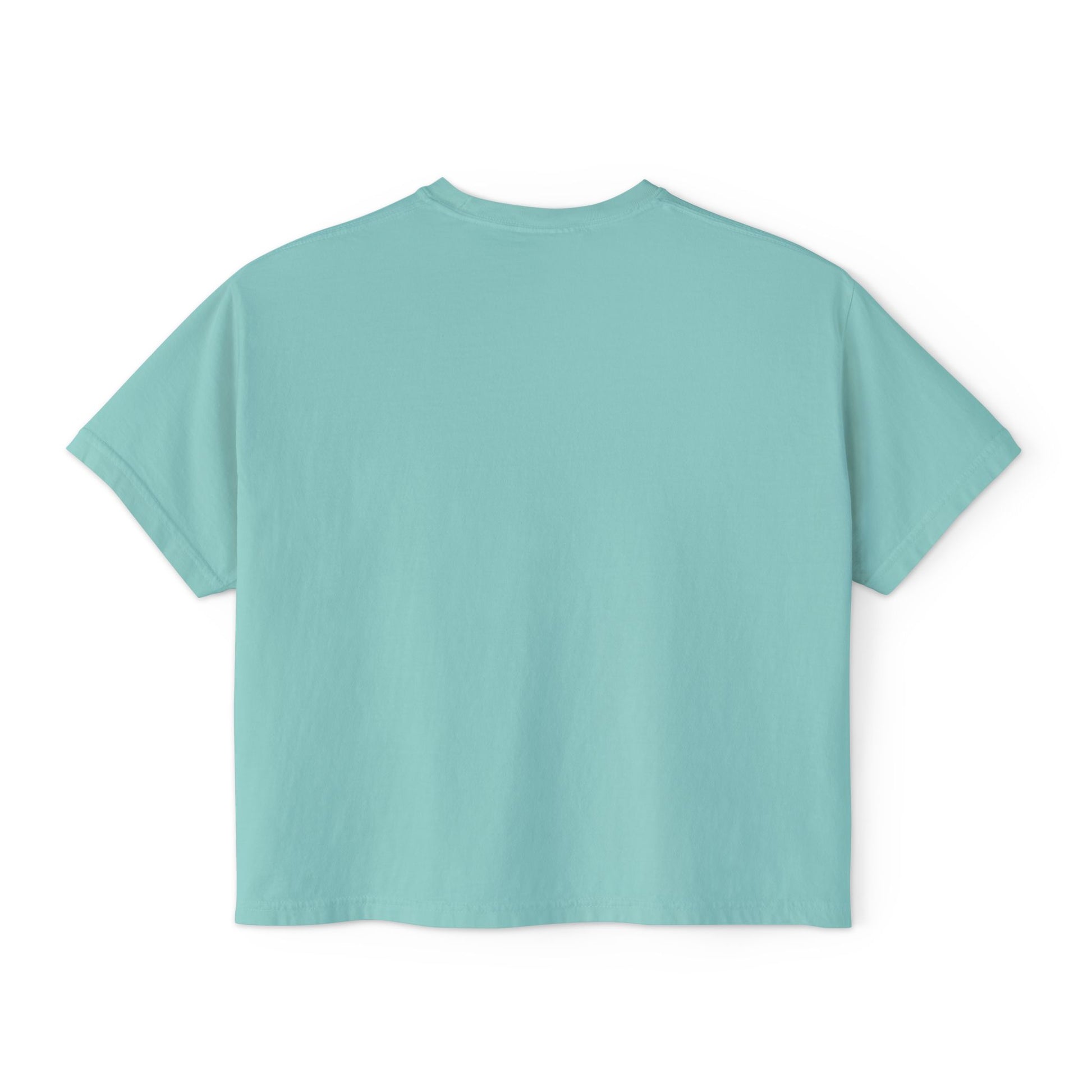 Tropical Women's Boxy Tee, Summer Vibes T-Shirt, Casual Beachwear, Gift for Her, Vacation Essentials