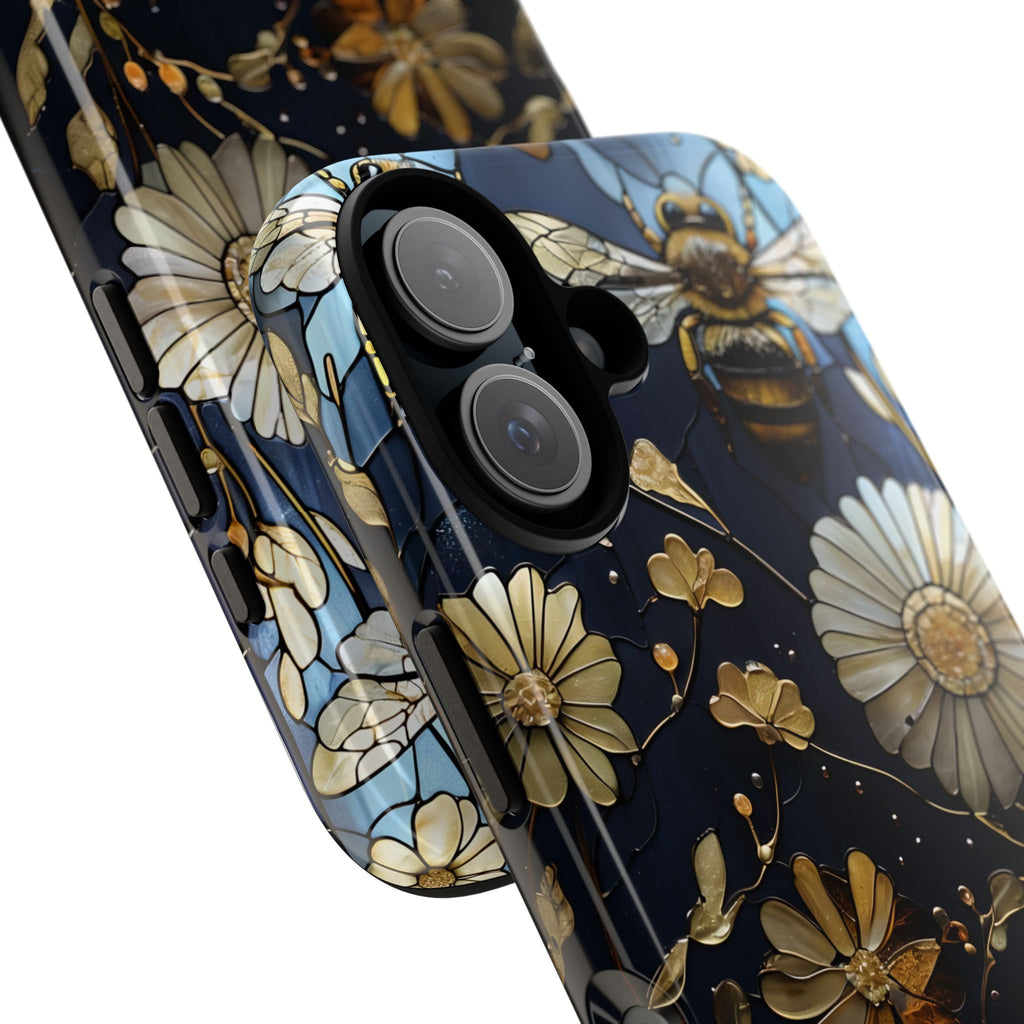 Bee & Flower Phone Cases - Tough, Stylish Protection, Gifts for Nature Lovers, Floral Phone Accessories, Cute Cases for All Ages