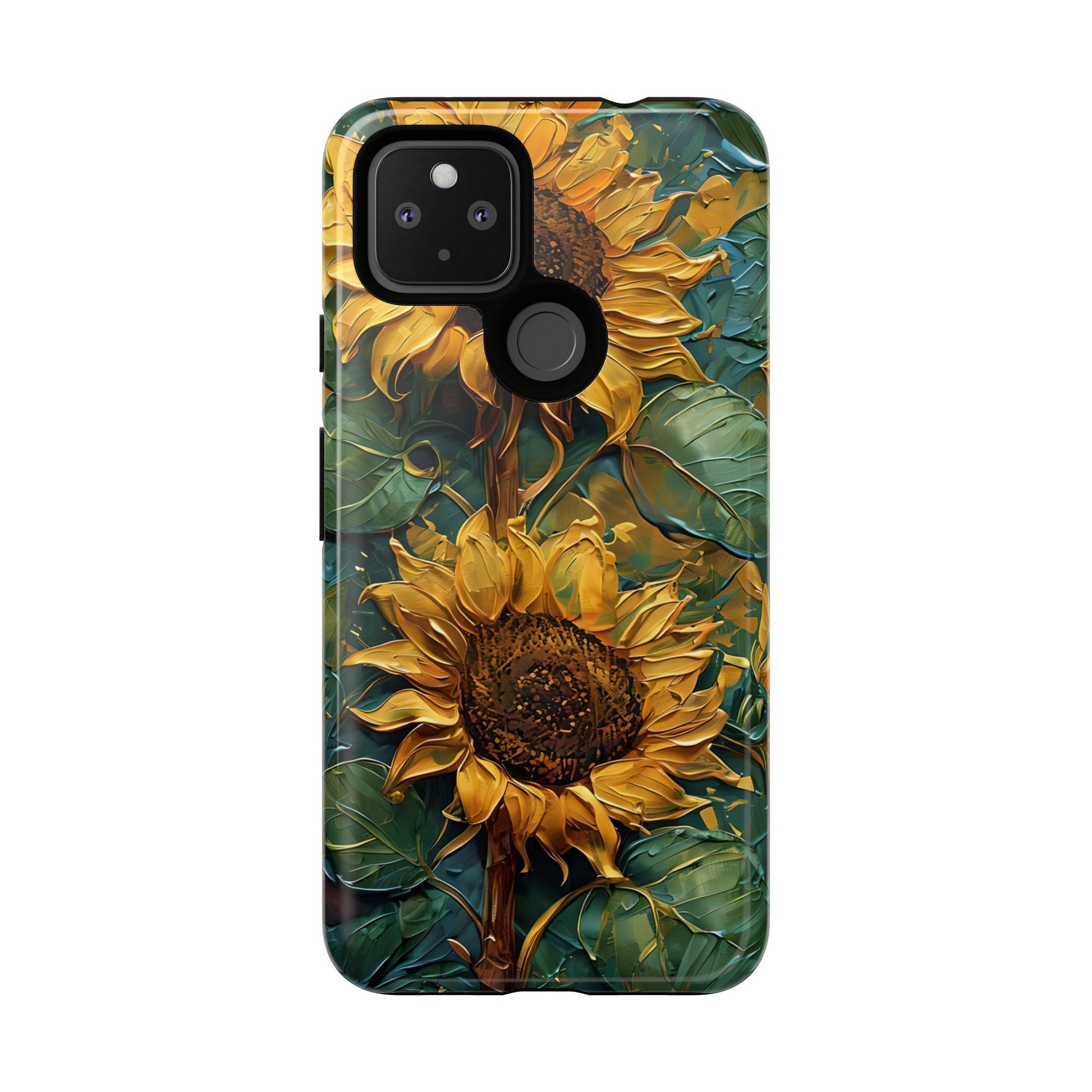 Sunflower Tough Phone Case - Floral Protection, Gift for Nature Lovers, Customizable, Summer Vibes, Eco-Friendly Accessories