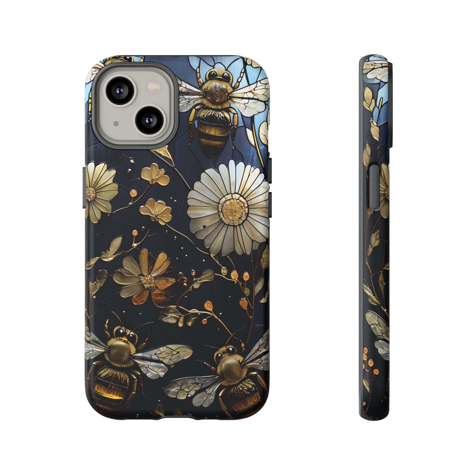 Bee & Flower Phone Cases - Tough, Stylish Protection, Gifts for Nature Lovers, Floral Phone Accessories, Cute Cases for All Ages