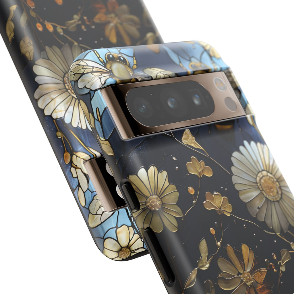Bee & Flower Phone Cases - Tough, Stylish Protection, Gifts for Nature Lovers, Floral Phone Accessories, Cute Cases for All Ages