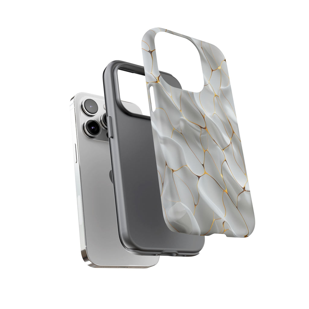 Elegant Phone Case with Golden Accents, Protective Mobile Cover, Stylish Tech Accessory, Perfect Gift for Any Occasion