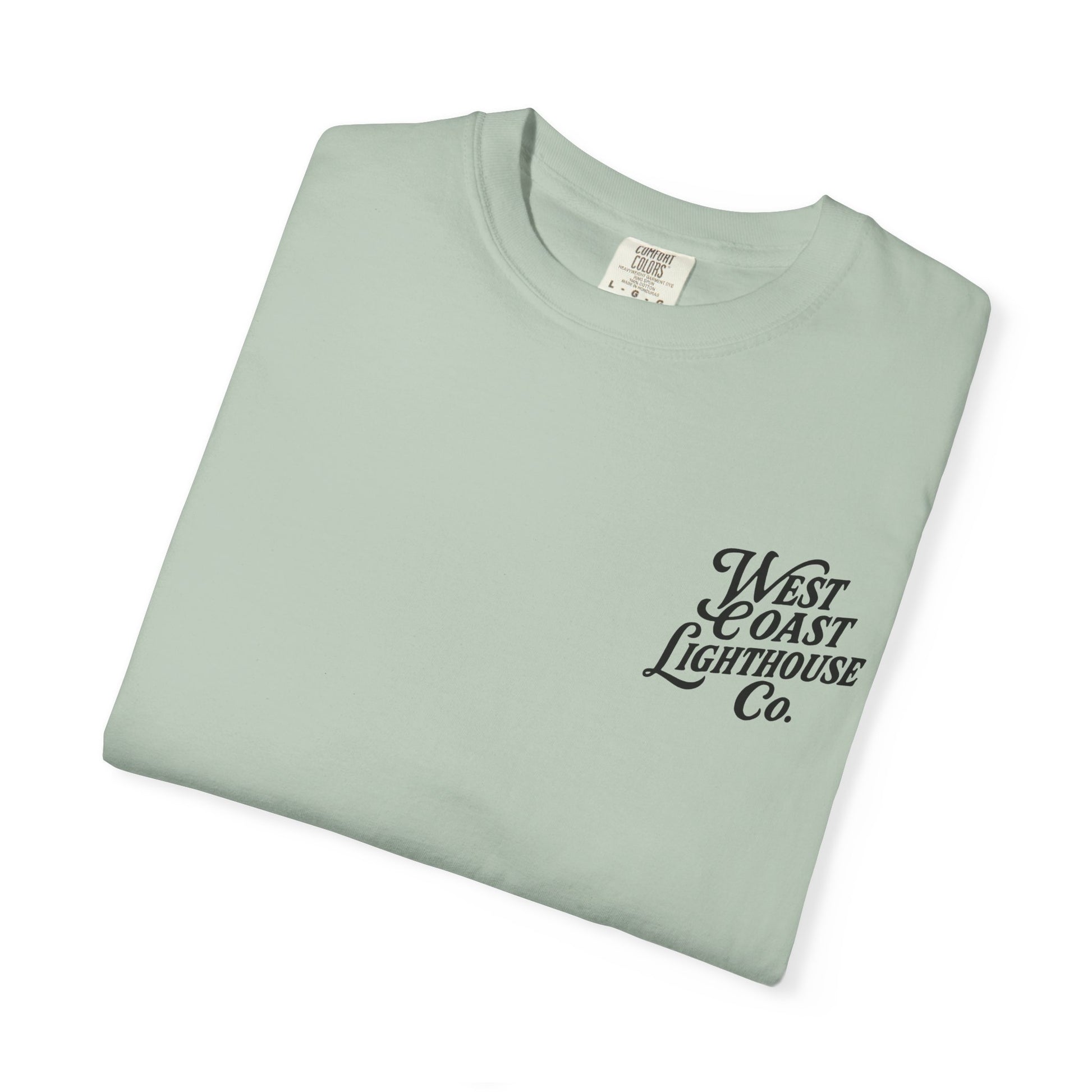 West Coast Lighthouse Unisex T-Shirt, Nautical Graphic Tee, Beach Lover Gift, Relaxed Fit, Summer Essentials, Vacation Wear