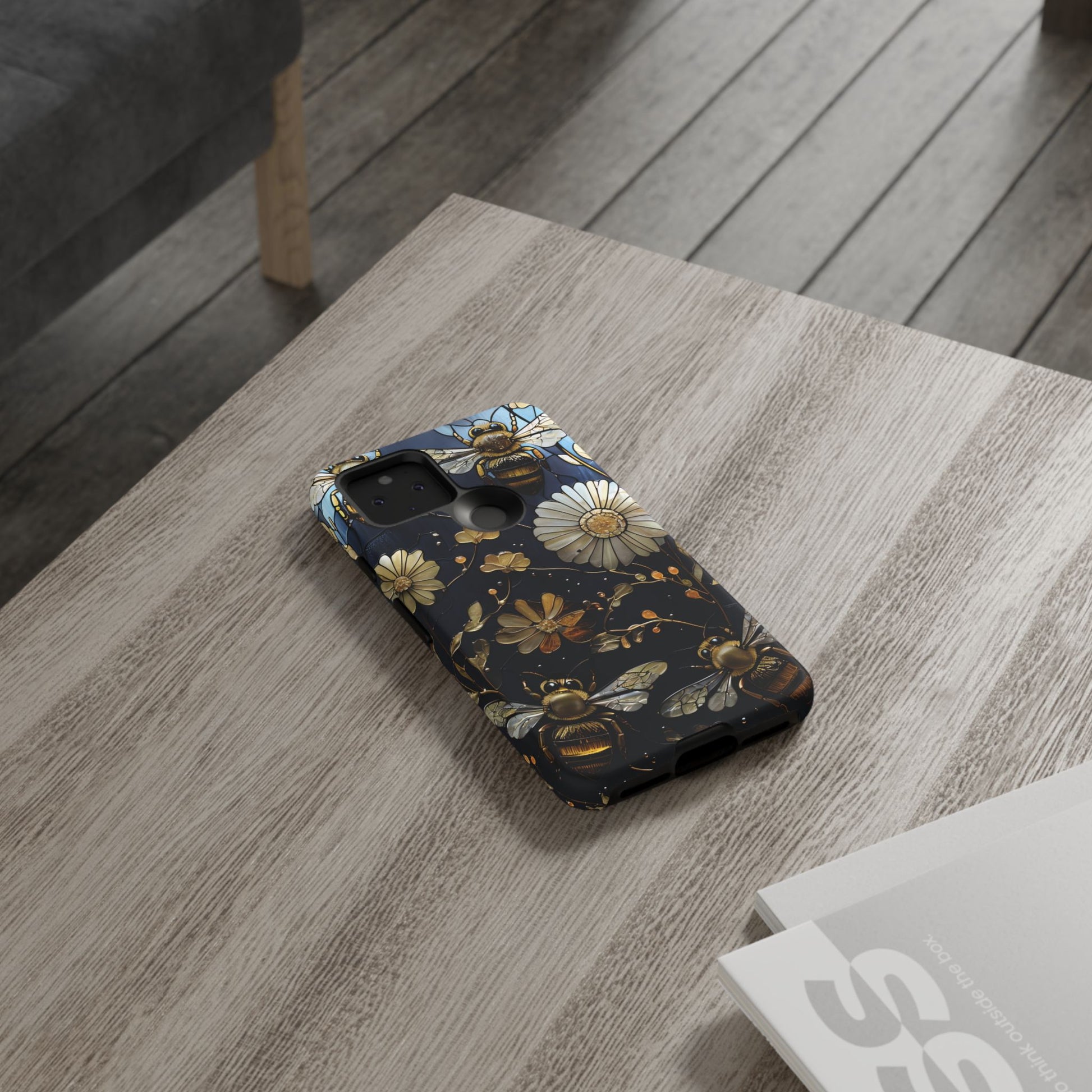 Bee & Flower Phone Cases - Tough, Stylish Protection, Gifts for Nature Lovers, Floral Phone Accessories, Cute Cases for All Ages