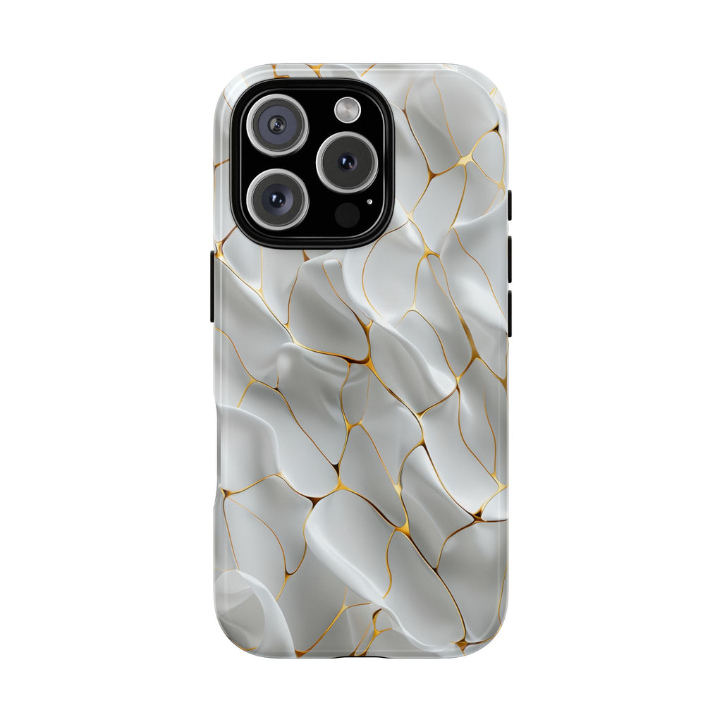 Elegant Phone Case with Golden Accents, Protective Mobile Cover, Stylish Tech Accessory, Perfect Gift for Any Occasion