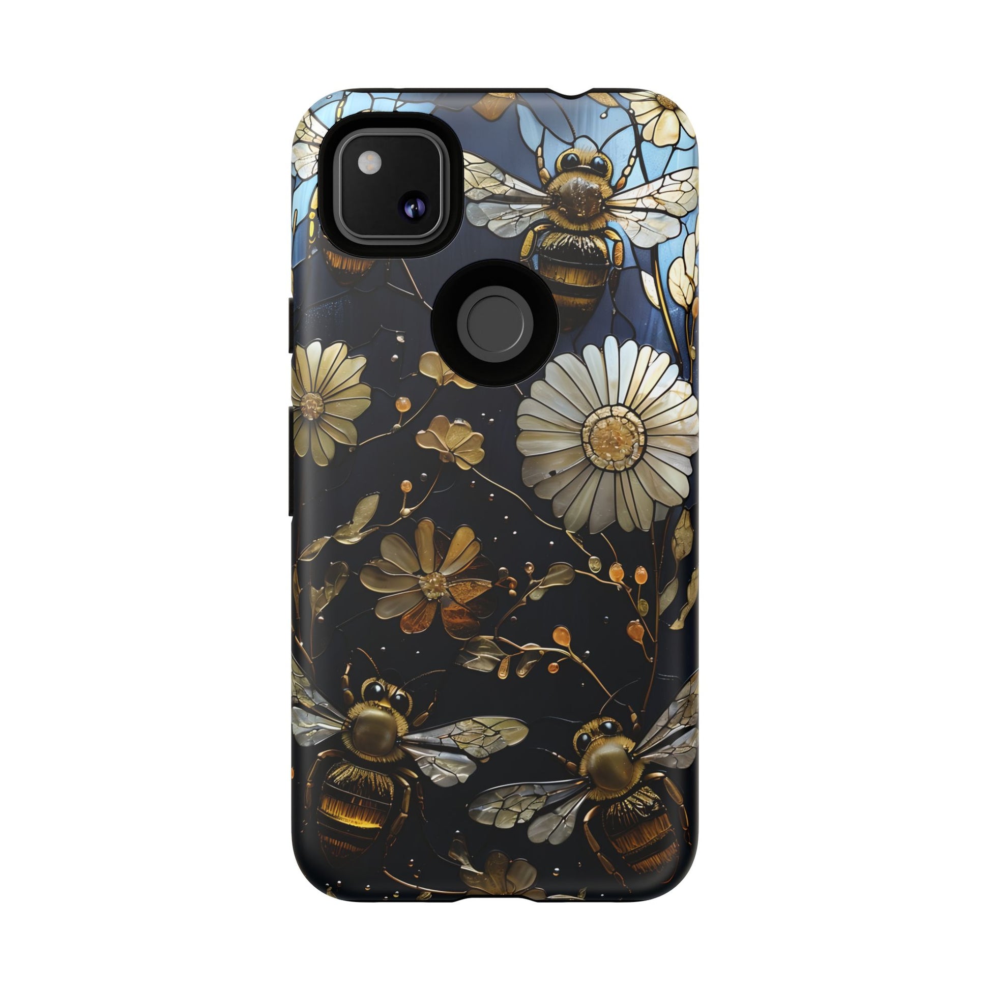 Bee & Flower Phone Cases - Tough, Stylish Protection, Gifts for Nature Lovers, Floral Phone Accessories, Cute Cases for All Ages