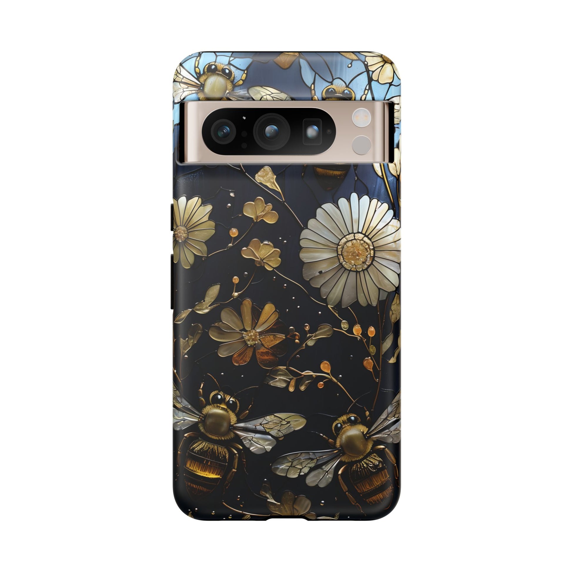 Bee & Flower Phone Cases - Tough, Stylish Protection, Gifts for Nature Lovers, Floral Phone Accessories, Cute Cases for All Ages