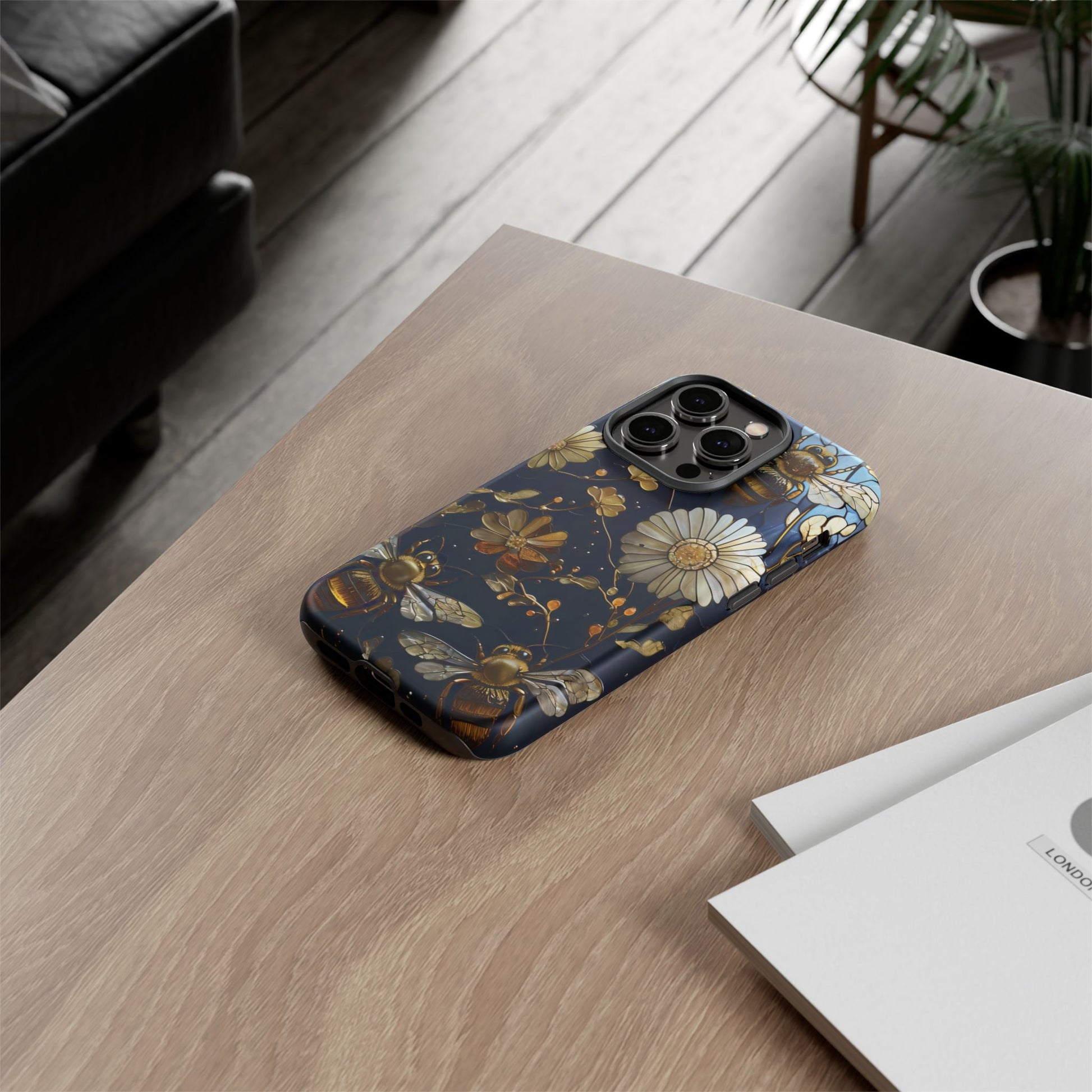 Bee & Flower Phone Cases - Tough, Stylish Protection, Gifts for Nature Lovers, Floral Phone Accessories, Cute Cases for All Ages