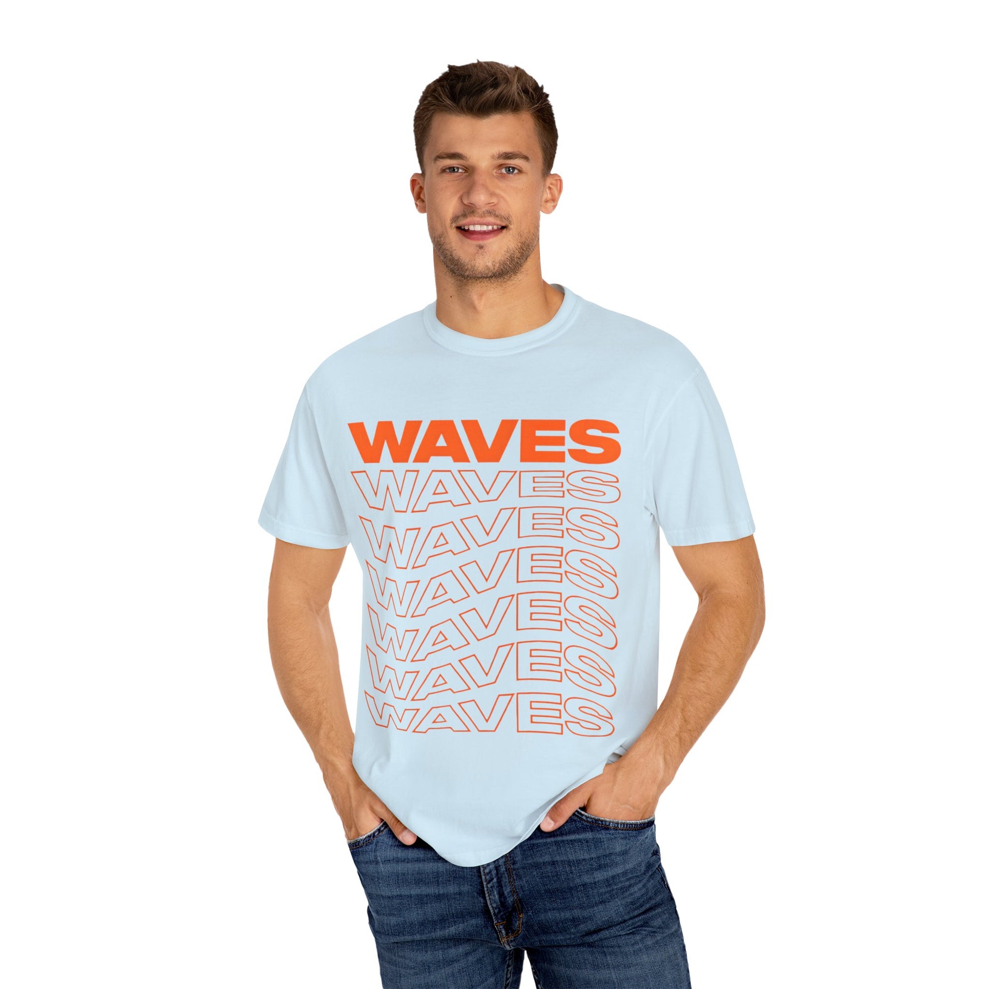 Retro Waves Unisex T-Shirt - Perfect for Beach Lovers, Summer Parties, Music Festivals, Casual Wear, Gift for Fun Seekers