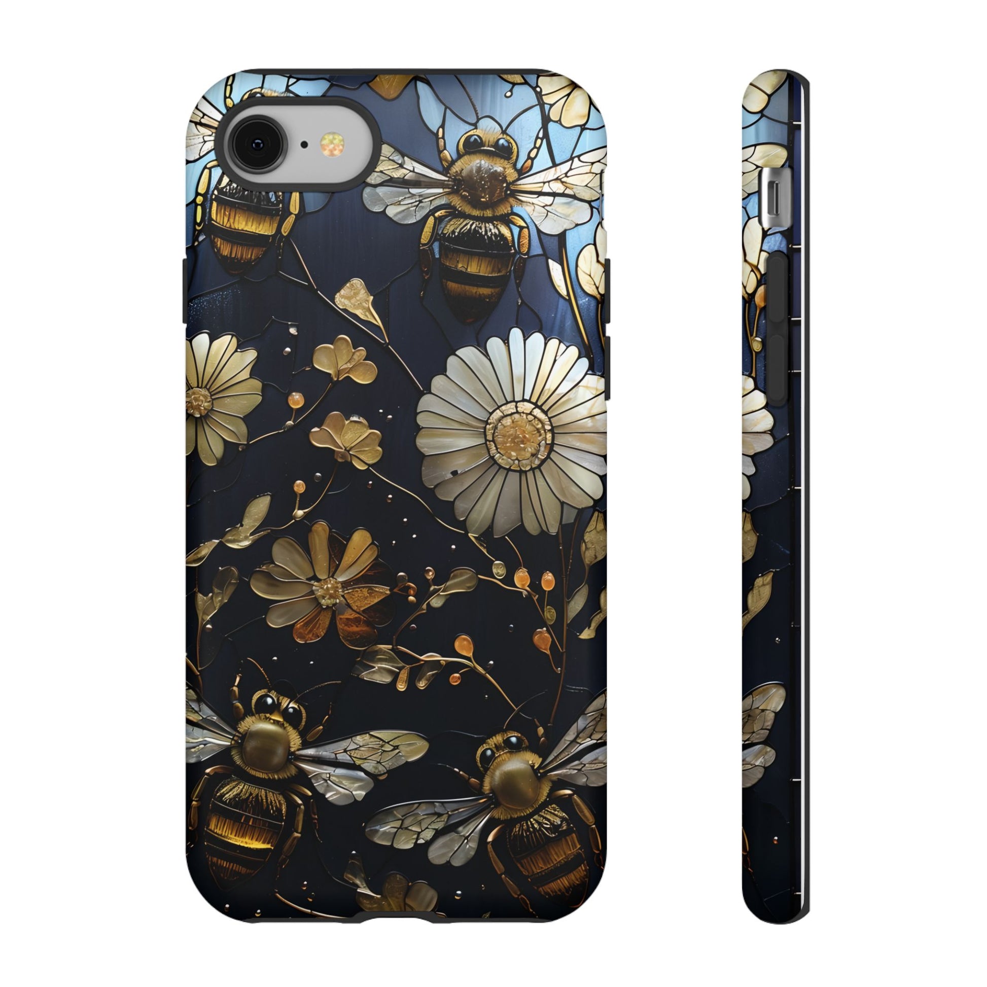 Bee & Flower Phone Cases - Tough, Stylish Protection, Gifts for Nature Lovers, Floral Phone Accessories, Cute Cases for All Ages