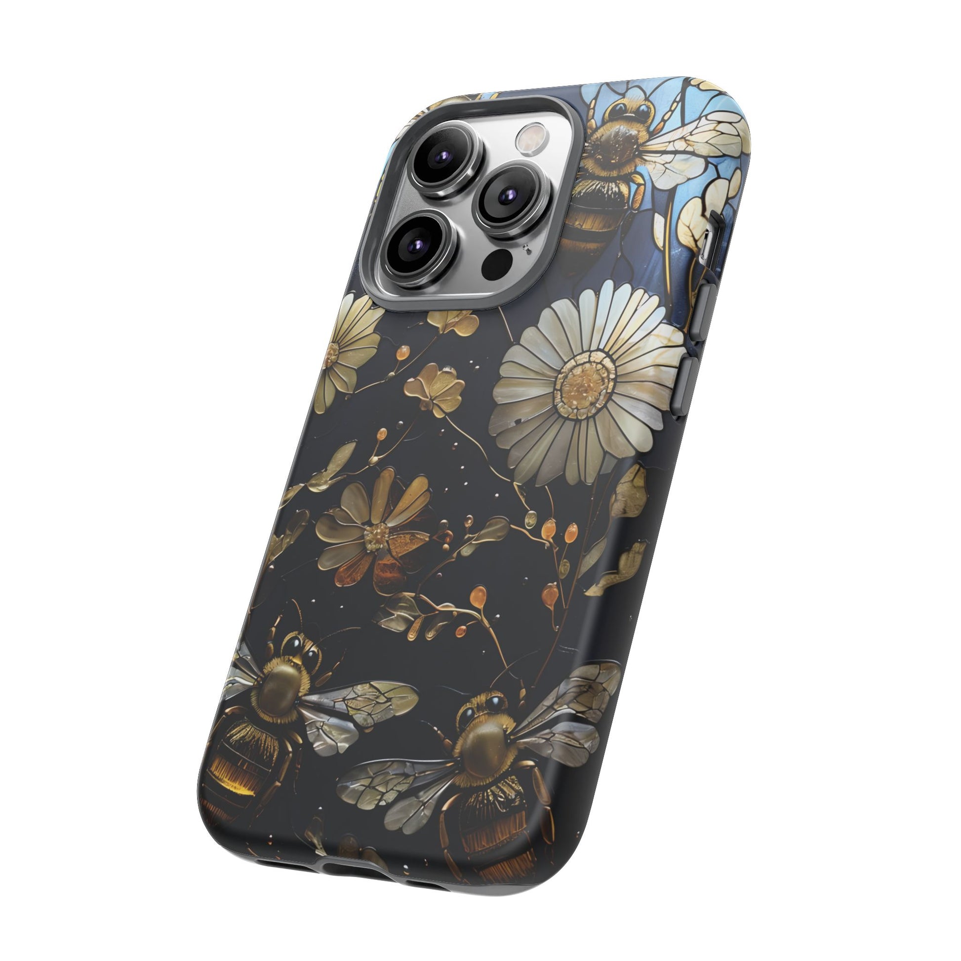 Bee & Flower Phone Cases - Tough, Stylish Protection, Gifts for Nature Lovers, Floral Phone Accessories, Cute Cases for All Ages