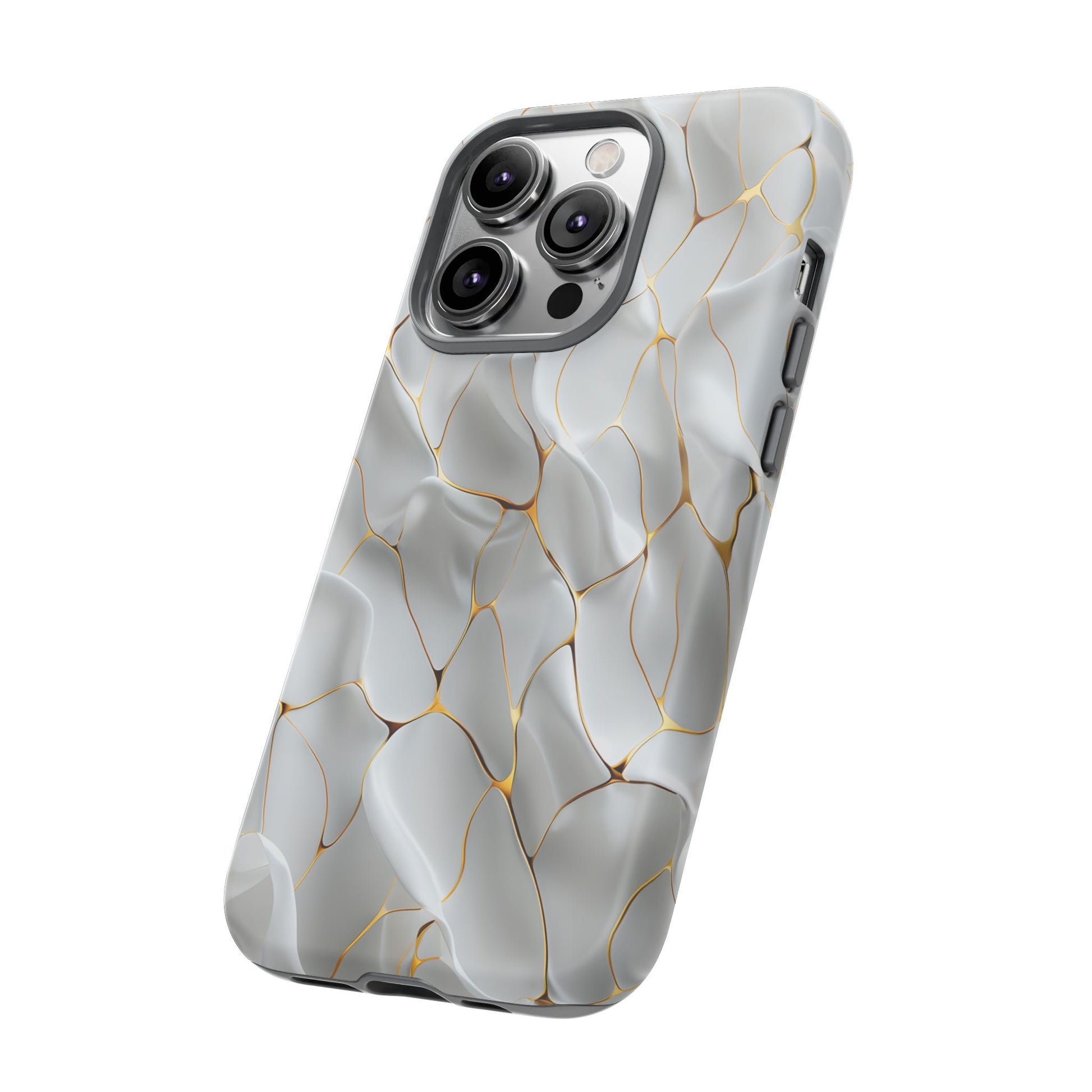 Elegant Phone Case with Golden Accents, Protective Mobile Cover, Stylish Tech Accessory, Perfect Gift for Any Occasion