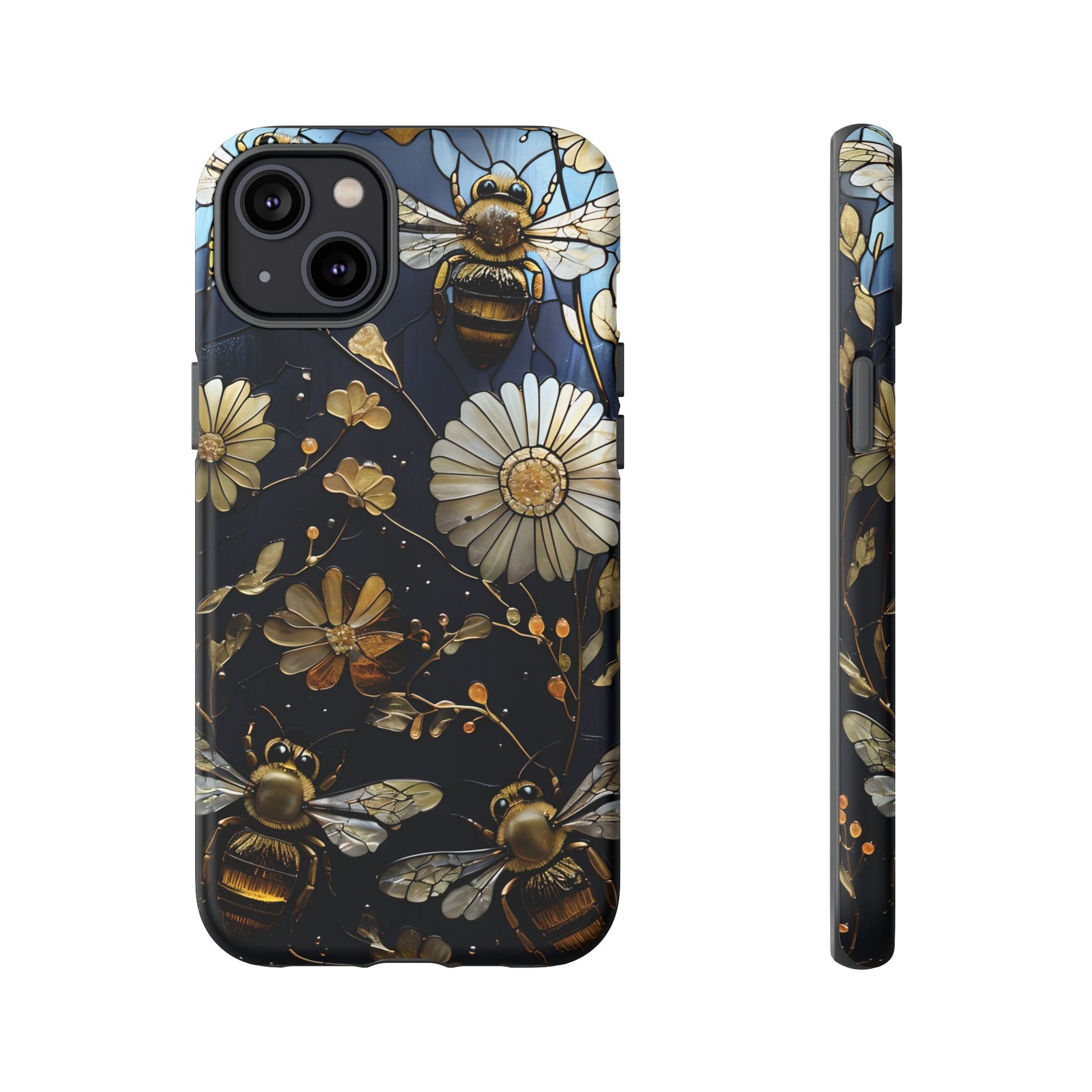 Bee & Flower Phone Cases - Tough, Stylish Protection, Gifts for Nature Lovers, Floral Phone Accessories, Cute Cases for All Ages