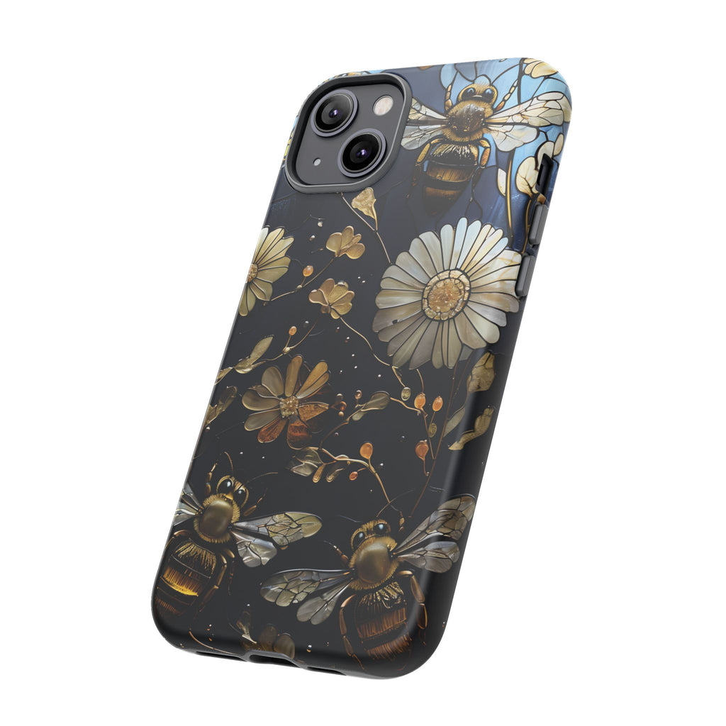 Bee & Flower Phone Cases - Tough, Stylish Protection, Gifts for Nature Lovers, Floral Phone Accessories, Cute Cases for All Ages