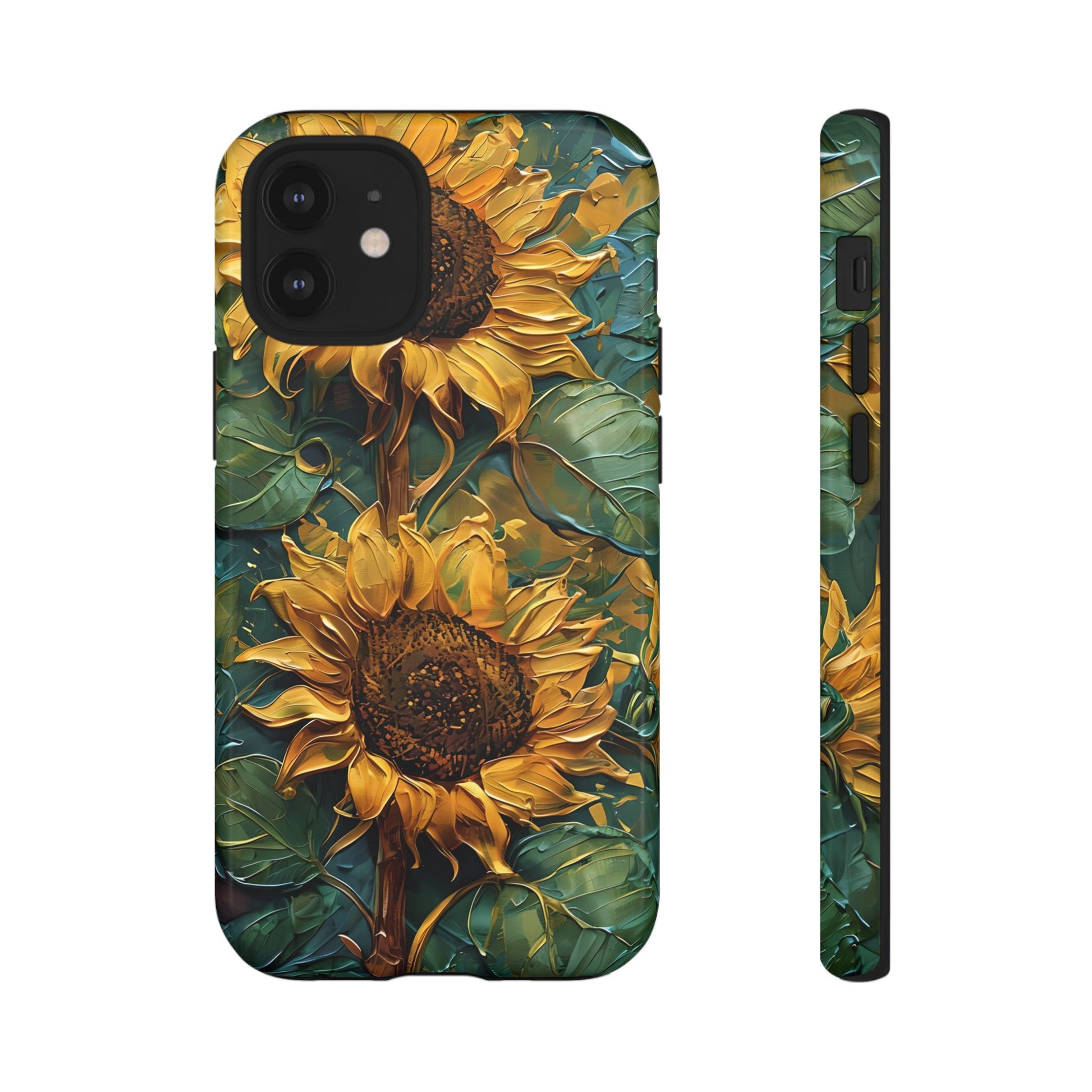 Sunflower Tough Phone Case - Floral Protection, Gift for Nature Lovers, Customizable, Summer Vibes, Eco-Friendly Accessories