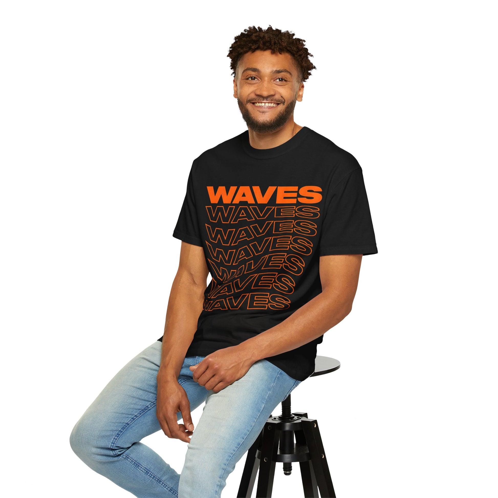 Retro Waves Unisex T-Shirt - Perfect for Beach Lovers, Summer Parties, Music Festivals, Casual Wear, Gift for Fun Seekers