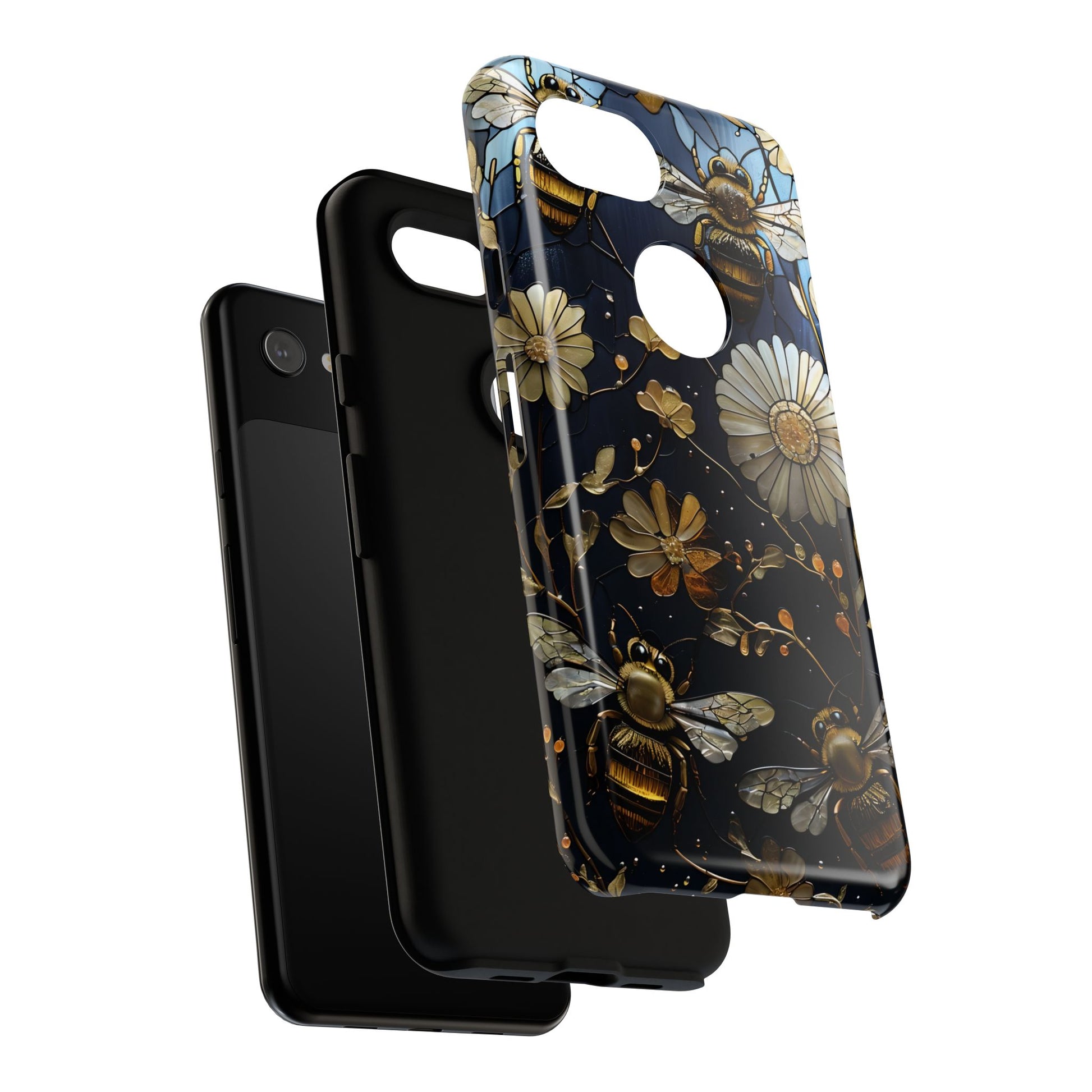 Bee & Flower Phone Cases - Tough, Stylish Protection, Gifts for Nature Lovers, Floral Phone Accessories, Cute Cases for All Ages
