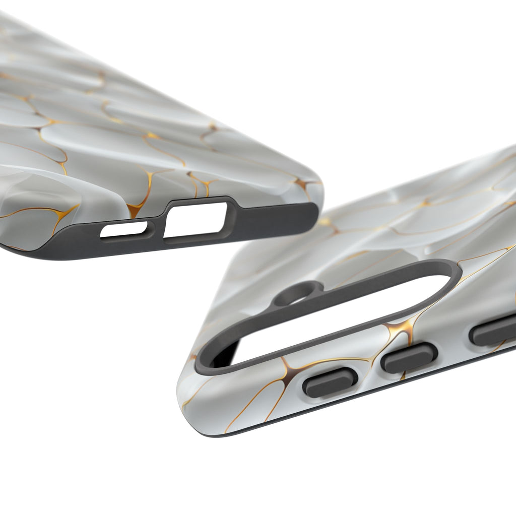 Elegant Phone Case with Golden Accents, Protective Mobile Cover, Stylish Tech Accessory, Perfect Gift for Any Occasion