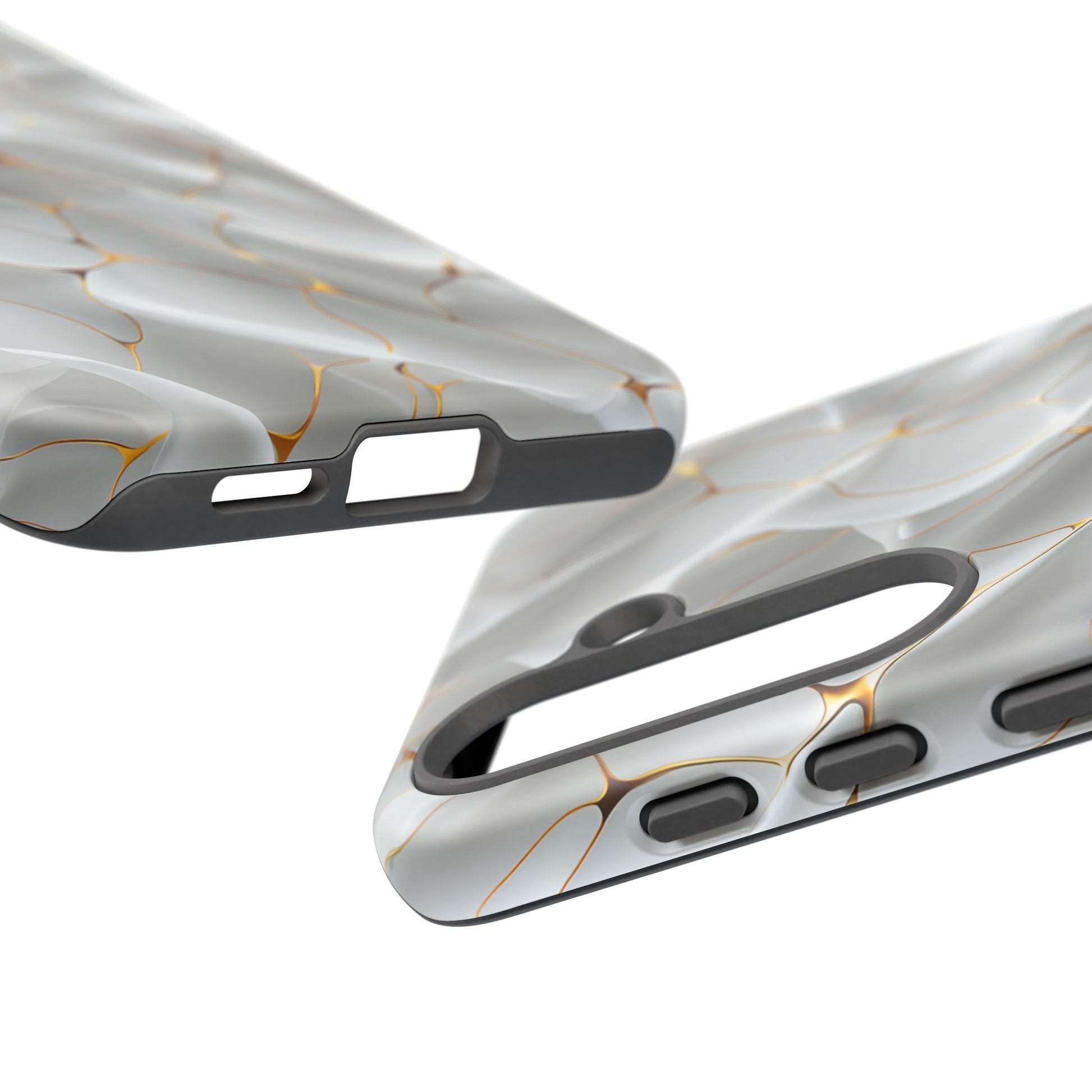 Elegant Phone Case with Golden Accents, Protective Mobile Cover, Stylish Tech Accessory, Perfect Gift for Any Occasion