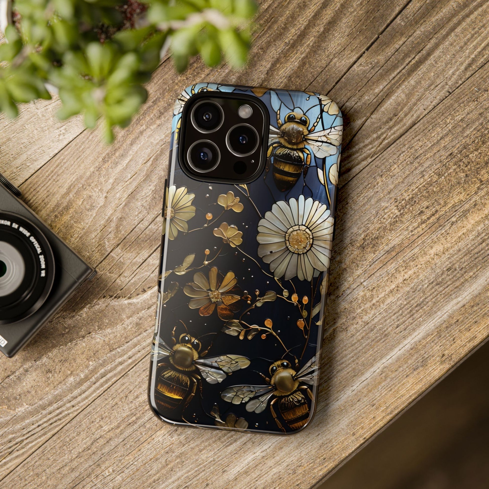 Bee & Flower Phone Cases - Tough, Stylish Protection, Gifts for Nature Lovers, Floral Phone Accessories, Cute Cases for All Ages