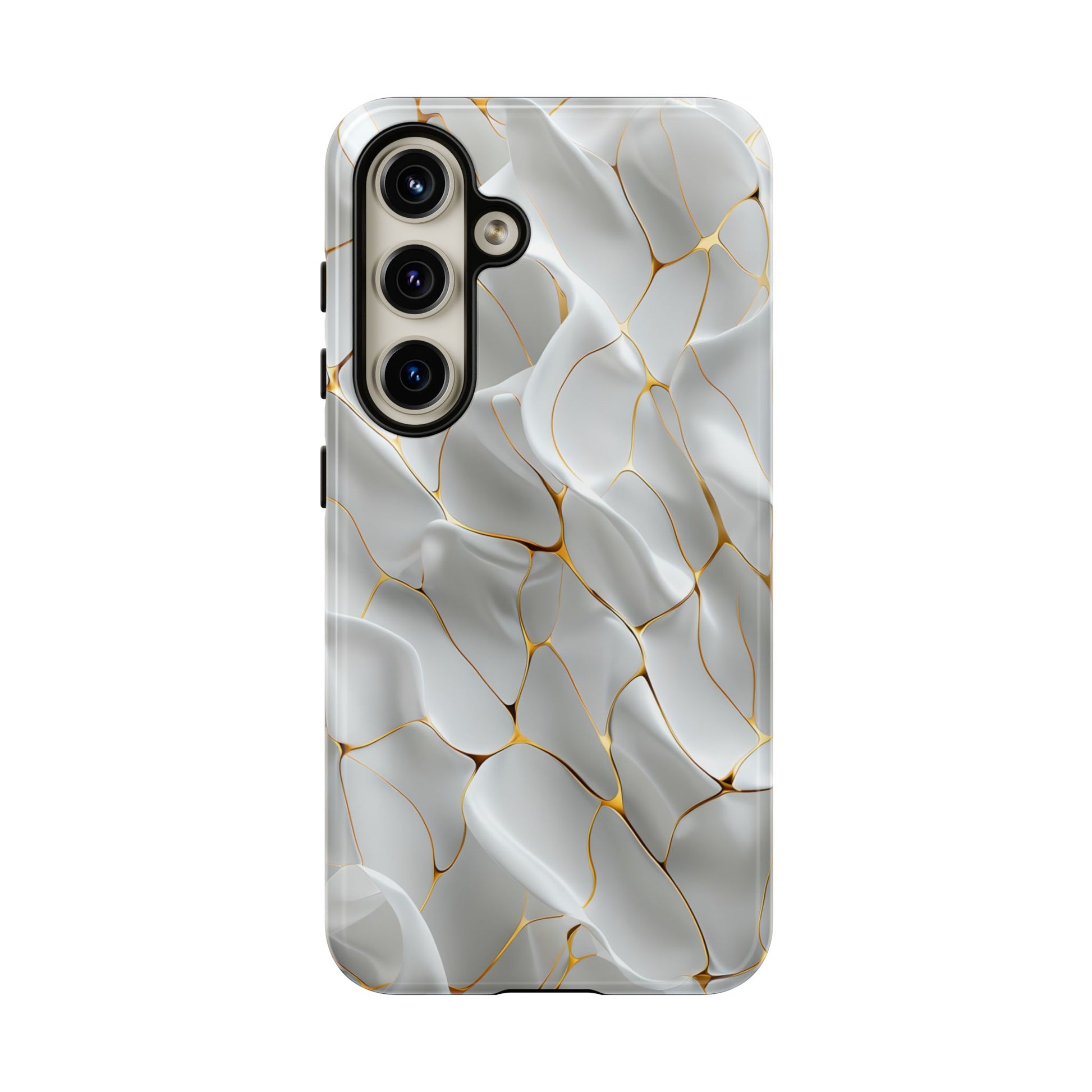 Elegant Phone Case with Golden Accents, Protective Mobile Cover, Stylish Tech Accessory, Perfect Gift for Any Occasion