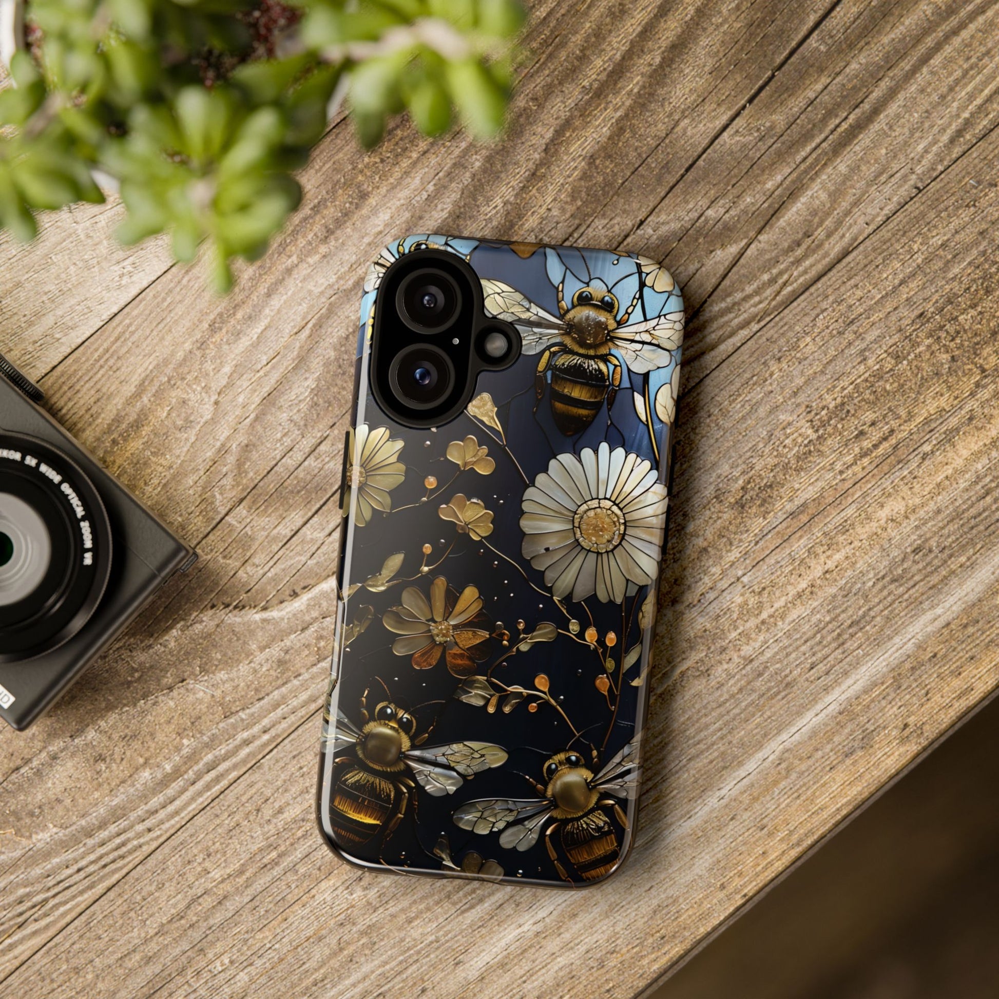 Bee & Flower Phone Cases - Tough, Stylish Protection, Gifts for Nature Lovers, Floral Phone Accessories, Cute Cases for All Ages
