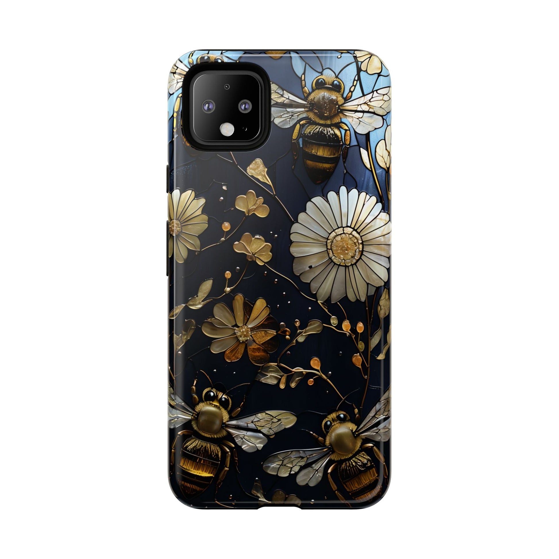 Bee & Flower Phone Cases - Tough, Stylish Protection, Gifts for Nature Lovers, Floral Phone Accessories, Cute Cases for All Ages