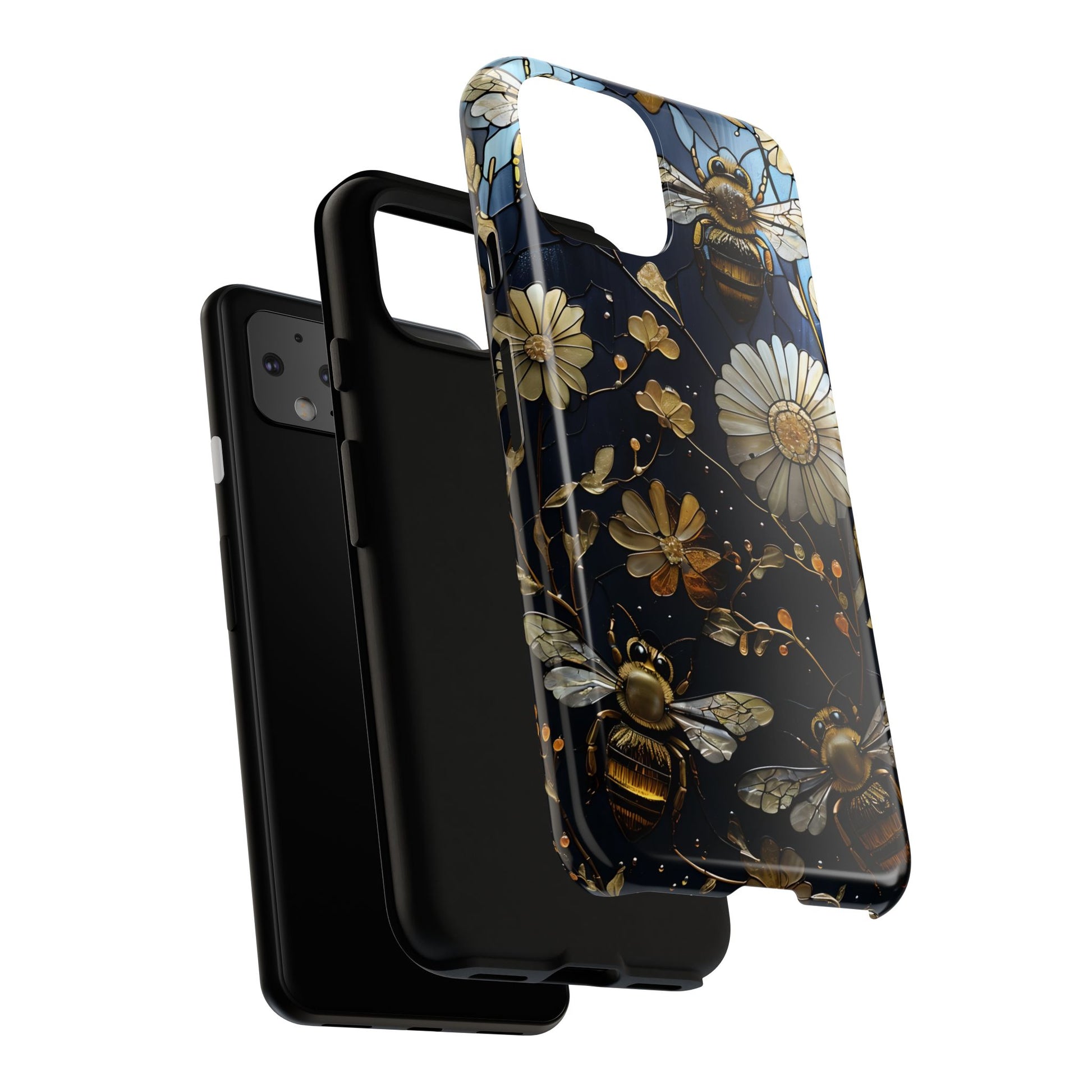 Bee & Flower Phone Cases - Tough, Stylish Protection, Gifts for Nature Lovers, Floral Phone Accessories, Cute Cases for All Ages