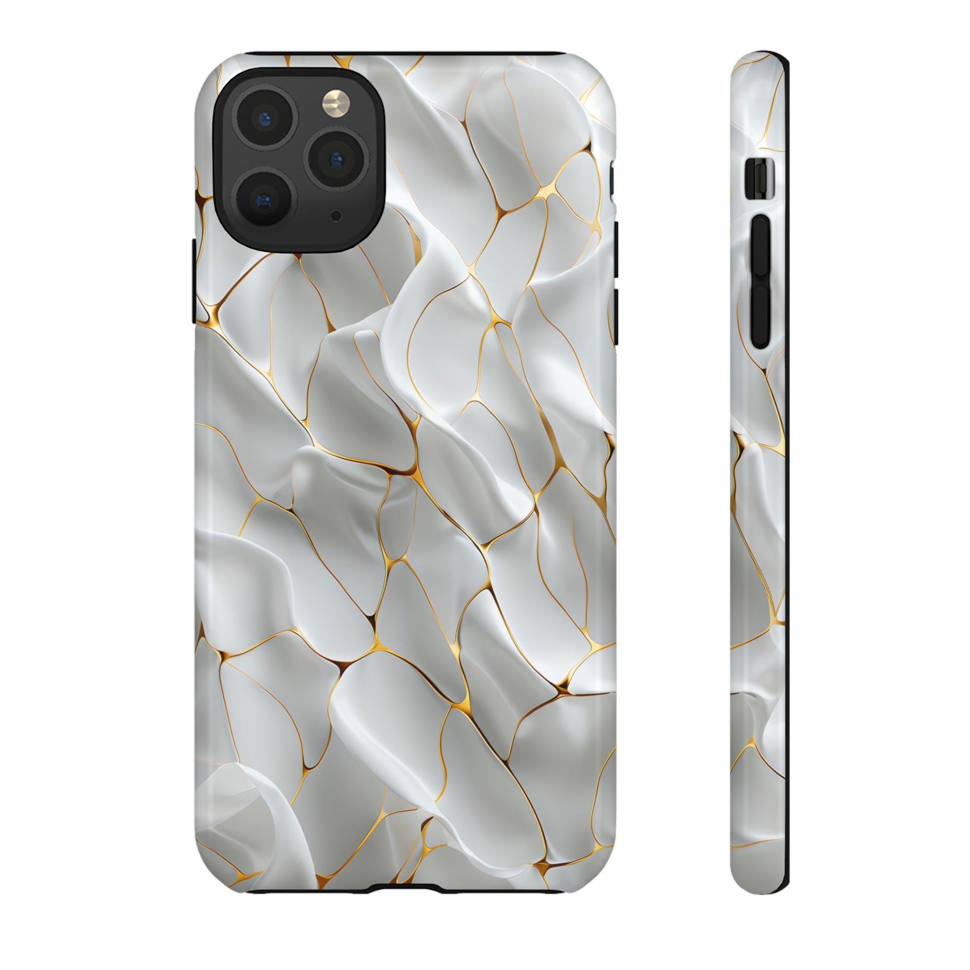 Elegant Phone Case with Golden Accents, Protective Mobile Cover, Stylish Tech Accessory, Perfect Gift for Any Occasion