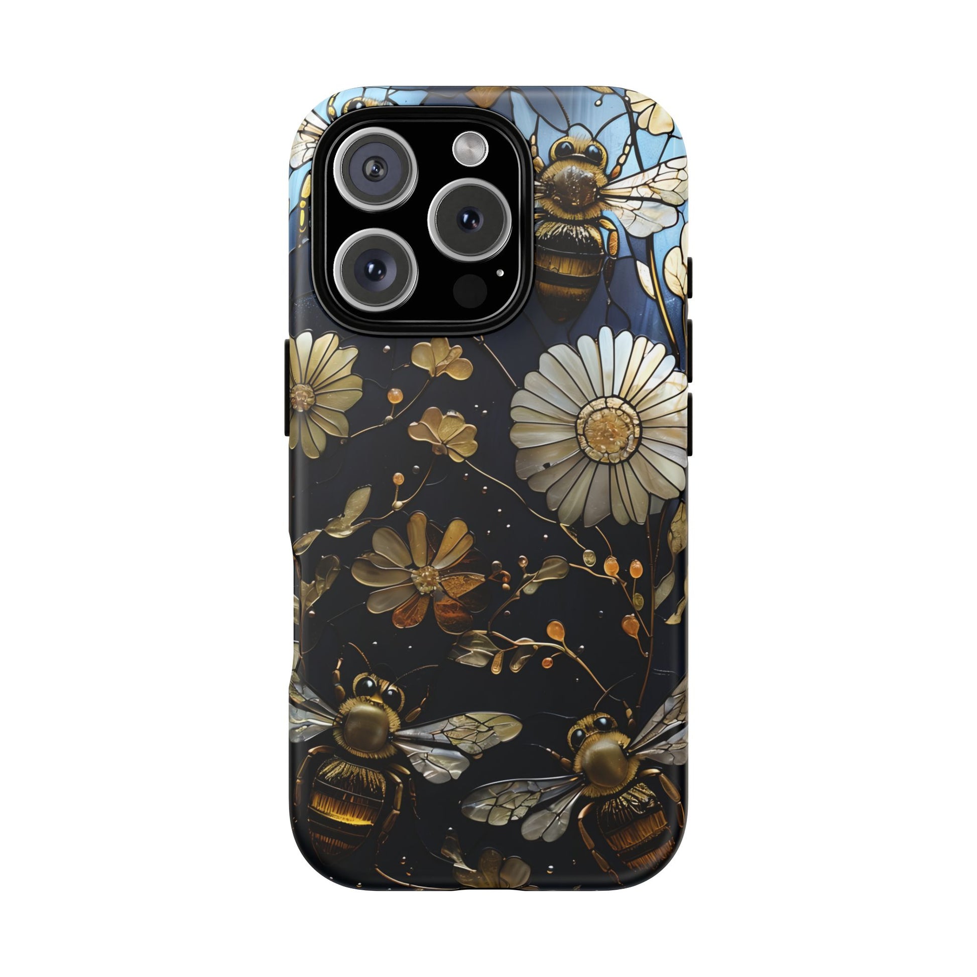 Bee & Flower Phone Cases - Tough, Stylish Protection, Gifts for Nature Lovers, Floral Phone Accessories, Cute Cases for All Ages