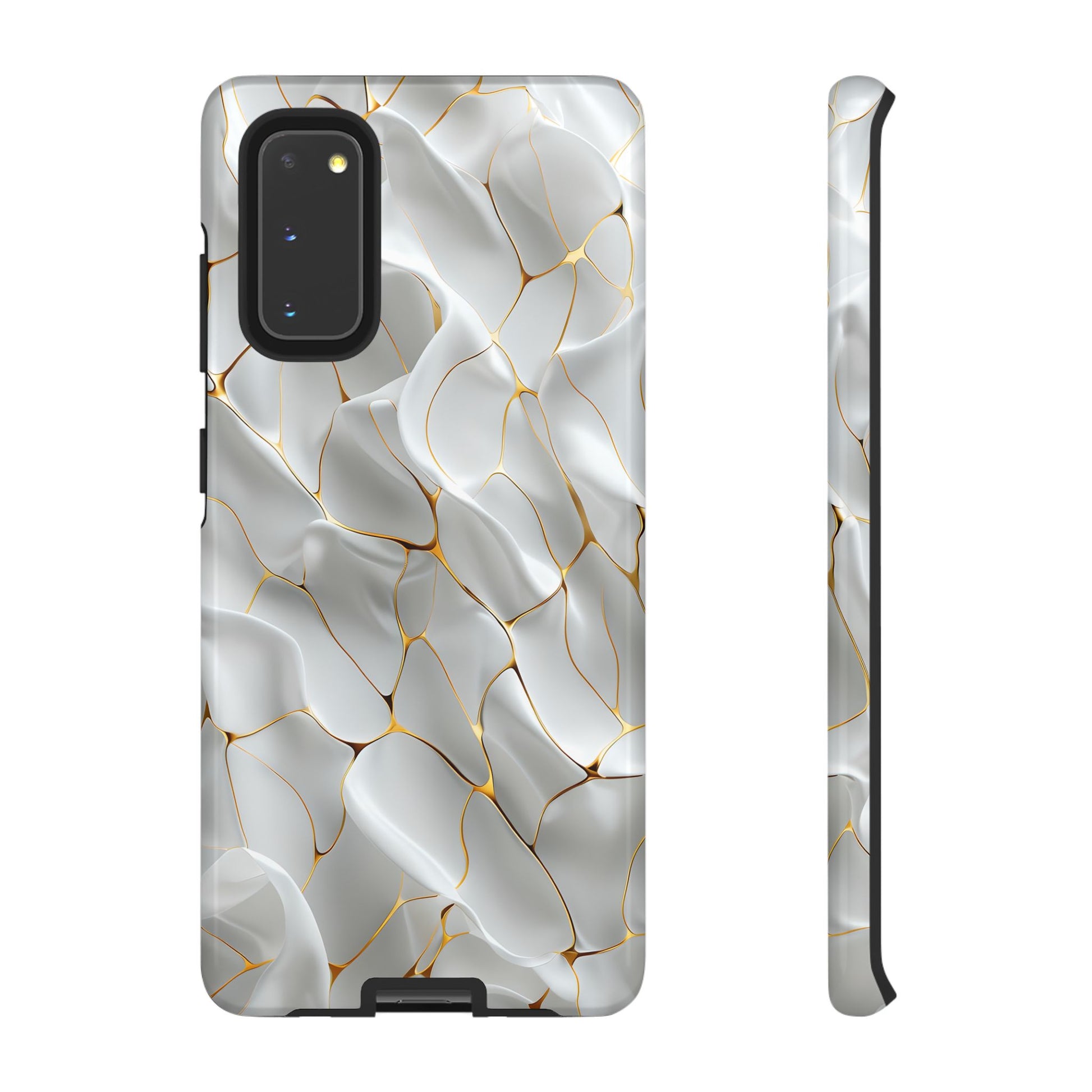 Elegant Phone Case with Golden Accents, Protective Mobile Cover, Stylish Tech Accessory, Perfect Gift for Any Occasion