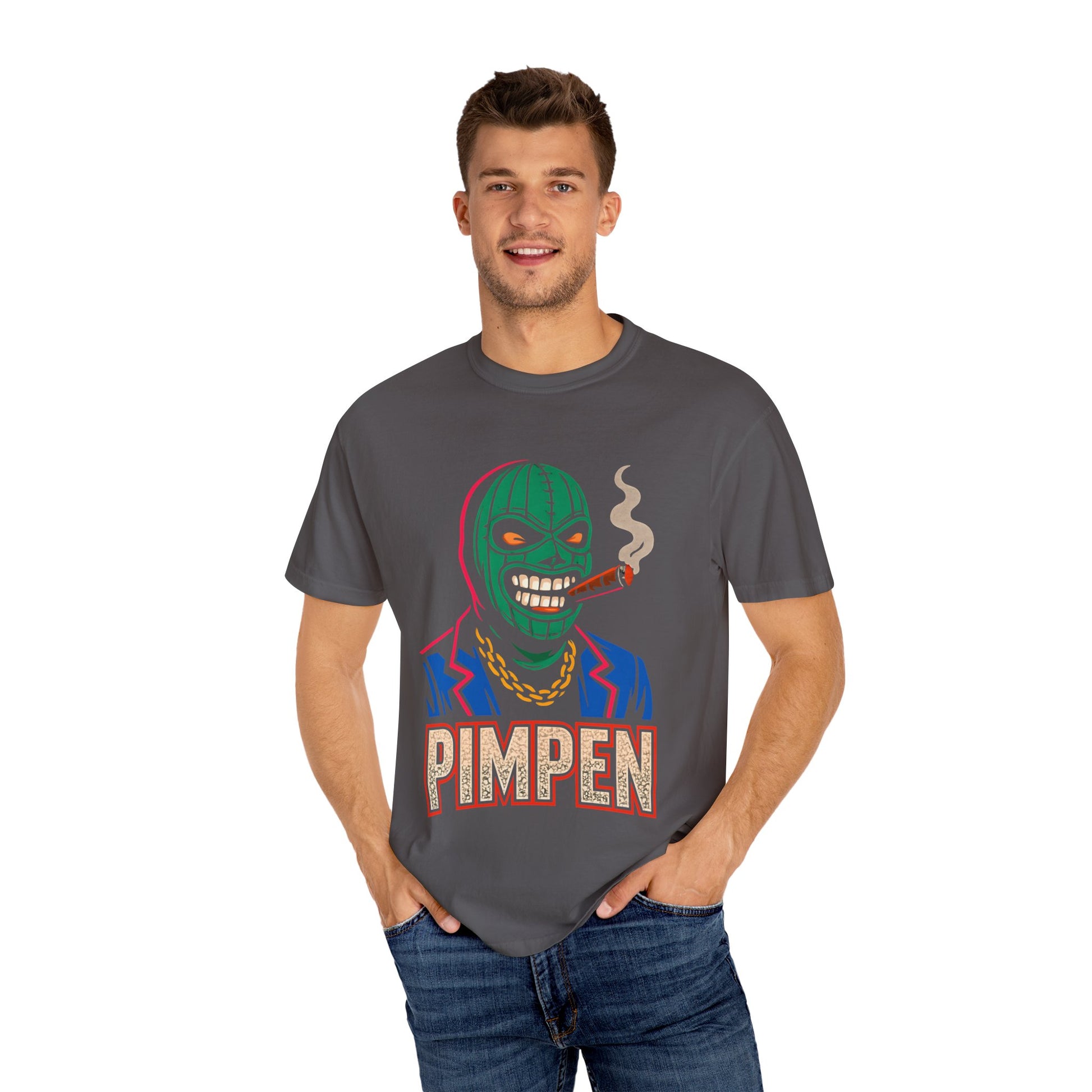 Vibrant Graphic Tee for Bold Individuals, Fun Casual Wear, Statement Shirt, Unique Gift, Streetwear Style, Men's & Women's Apparel