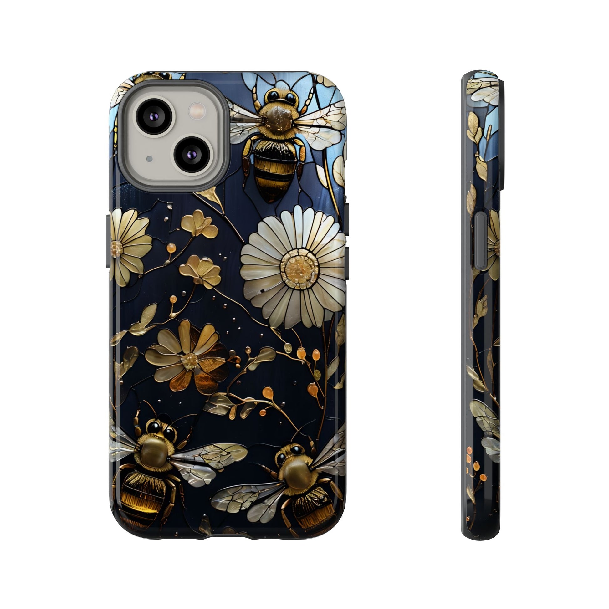 Bee & Flower Phone Cases - Tough, Stylish Protection, Gifts for Nature Lovers, Floral Phone Accessories, Cute Cases for All Ages
