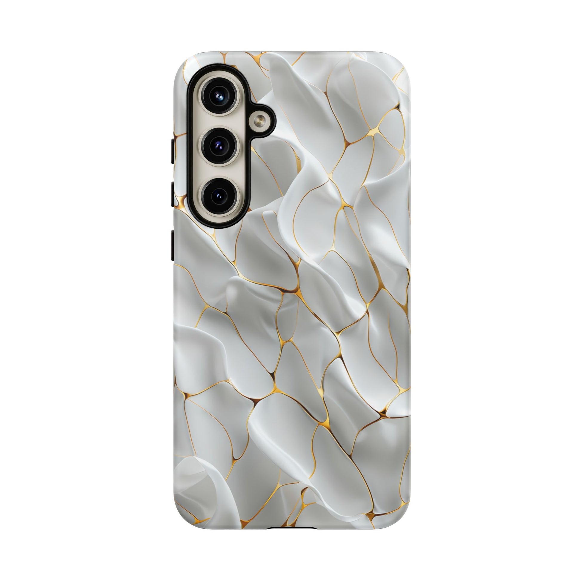 Elegant Phone Case with Golden Accents, Protective Mobile Cover, Stylish Tech Accessory, Perfect Gift for Any Occasion