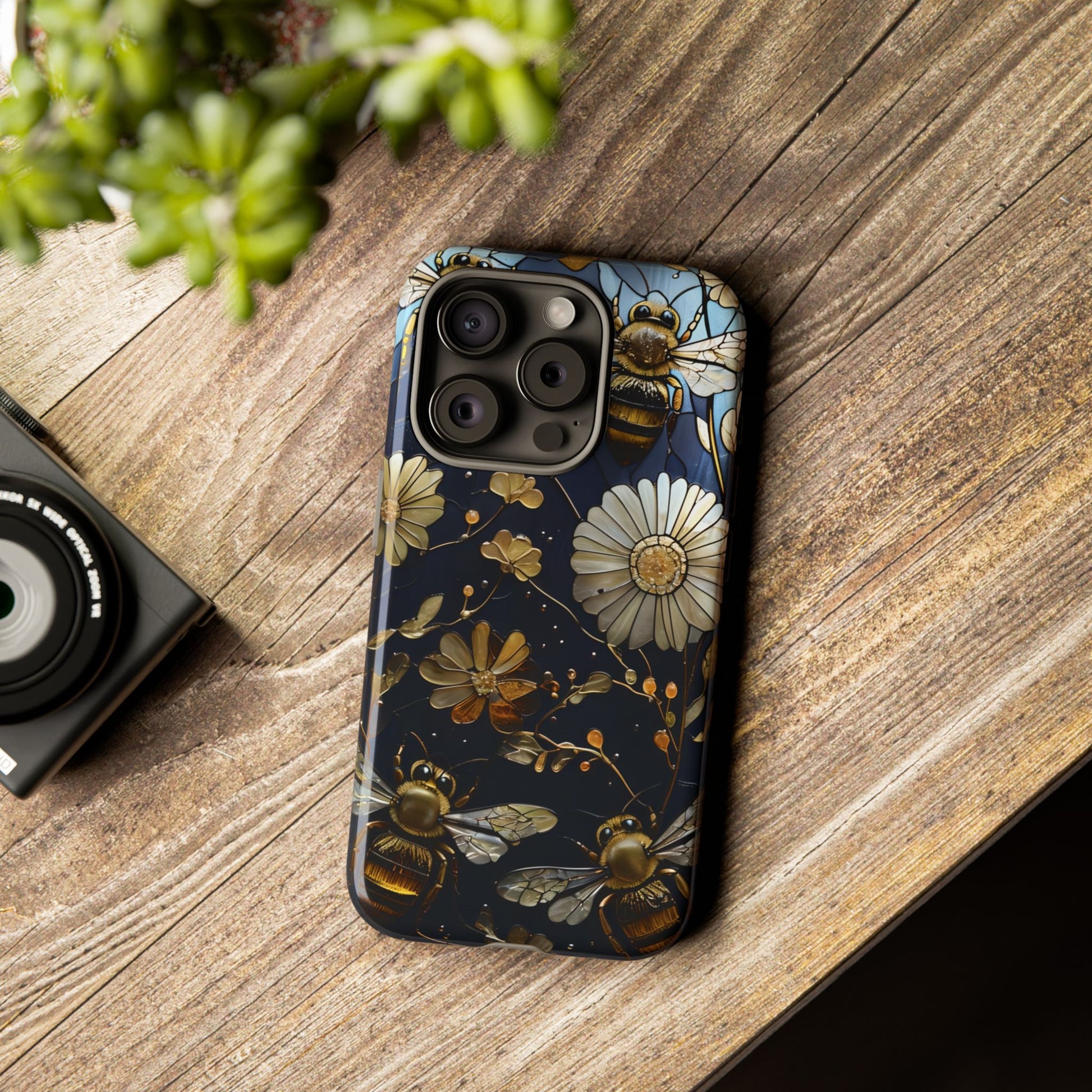 Bee & Flower Phone Cases - Tough, Stylish Protection, Gifts for Nature Lovers, Floral Phone Accessories, Cute Cases for All Ages