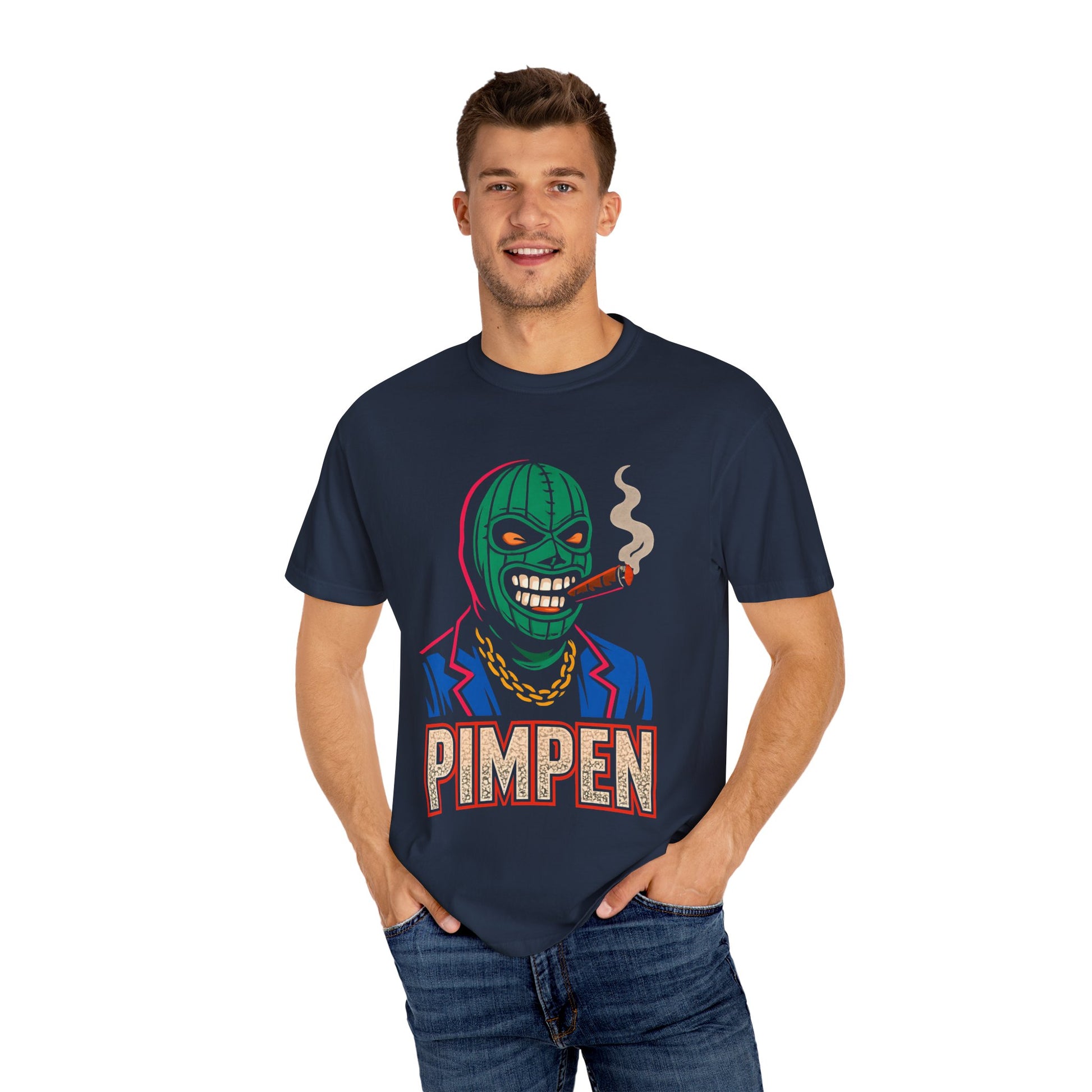 Vibrant Graphic Tee for Bold Individuals, Fun Casual Wear, Statement Shirt, Unique Gift, Streetwear Style, Men's & Women's Apparel