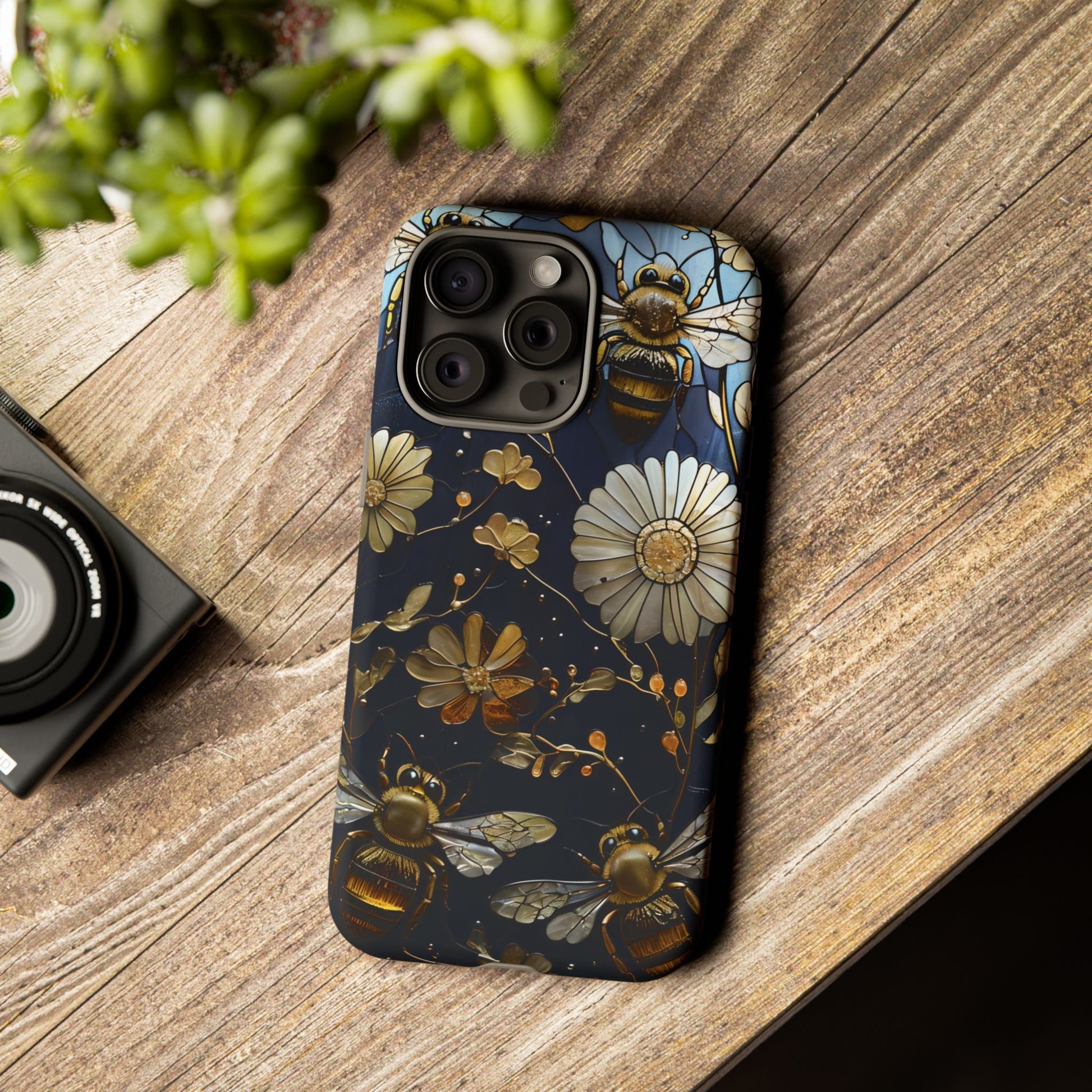 Bee & Flower Phone Cases - Tough, Stylish Protection, Gifts for Nature Lovers, Floral Phone Accessories, Cute Cases for All Ages