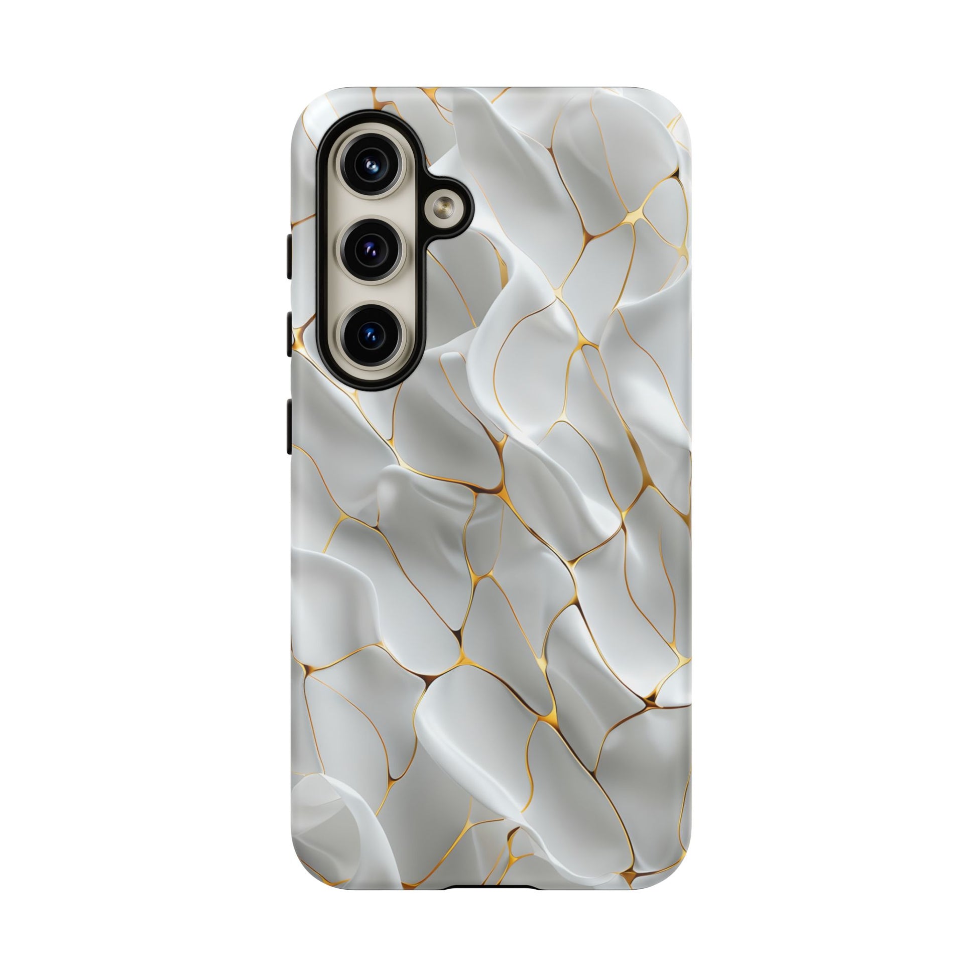 Elegant Phone Case with Golden Accents, Protective Mobile Cover, Stylish Tech Accessory, Perfect Gift for Any Occasion