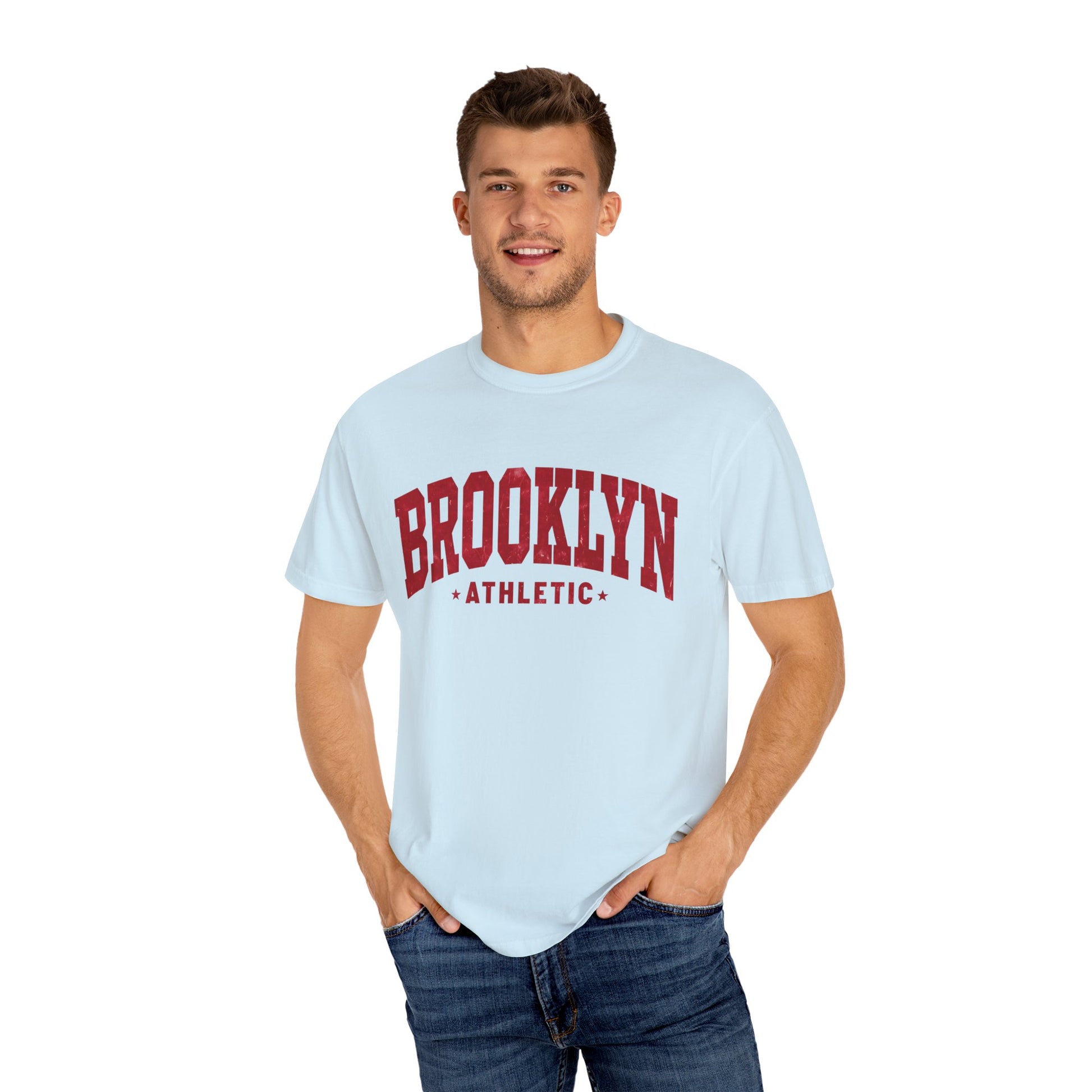Brooklyn Athletic Unisex T-Shirt - Casual Streetwear, Gift for Him & Her, College Wear, Sports Enthusiast Apparel, Vintage Style Shirt