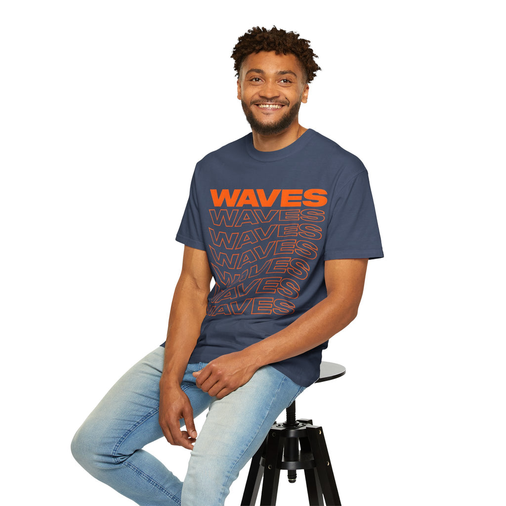Retro Waves Unisex T-Shirt - Perfect for Beach Lovers, Summer Parties, Music Festivals, Casual Wear, Gift for Fun Seekers
