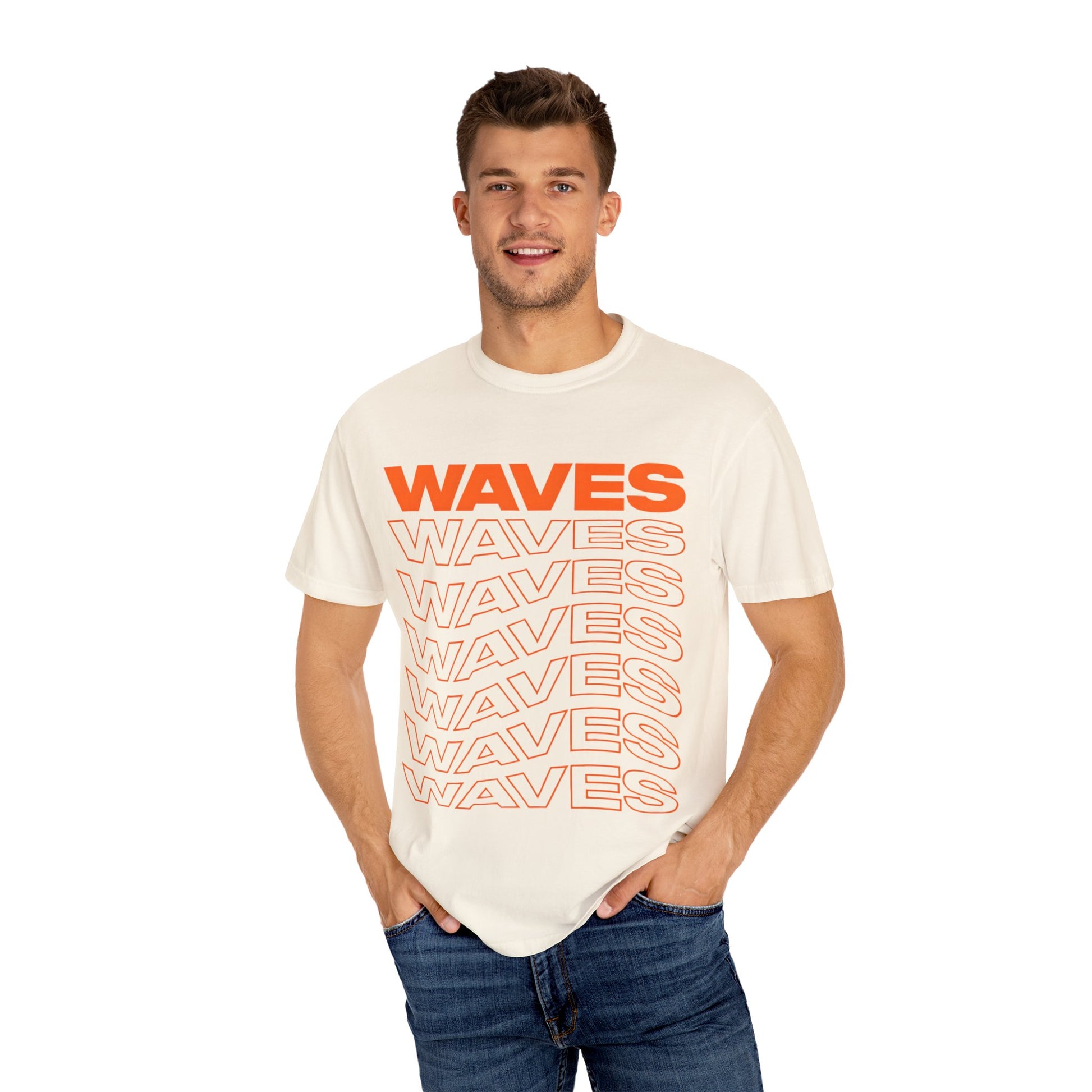 Retro Waves Unisex T-Shirt - Perfect for Beach Lovers, Summer Parties, Music Festivals, Casual Wear, Gift for Fun Seekers